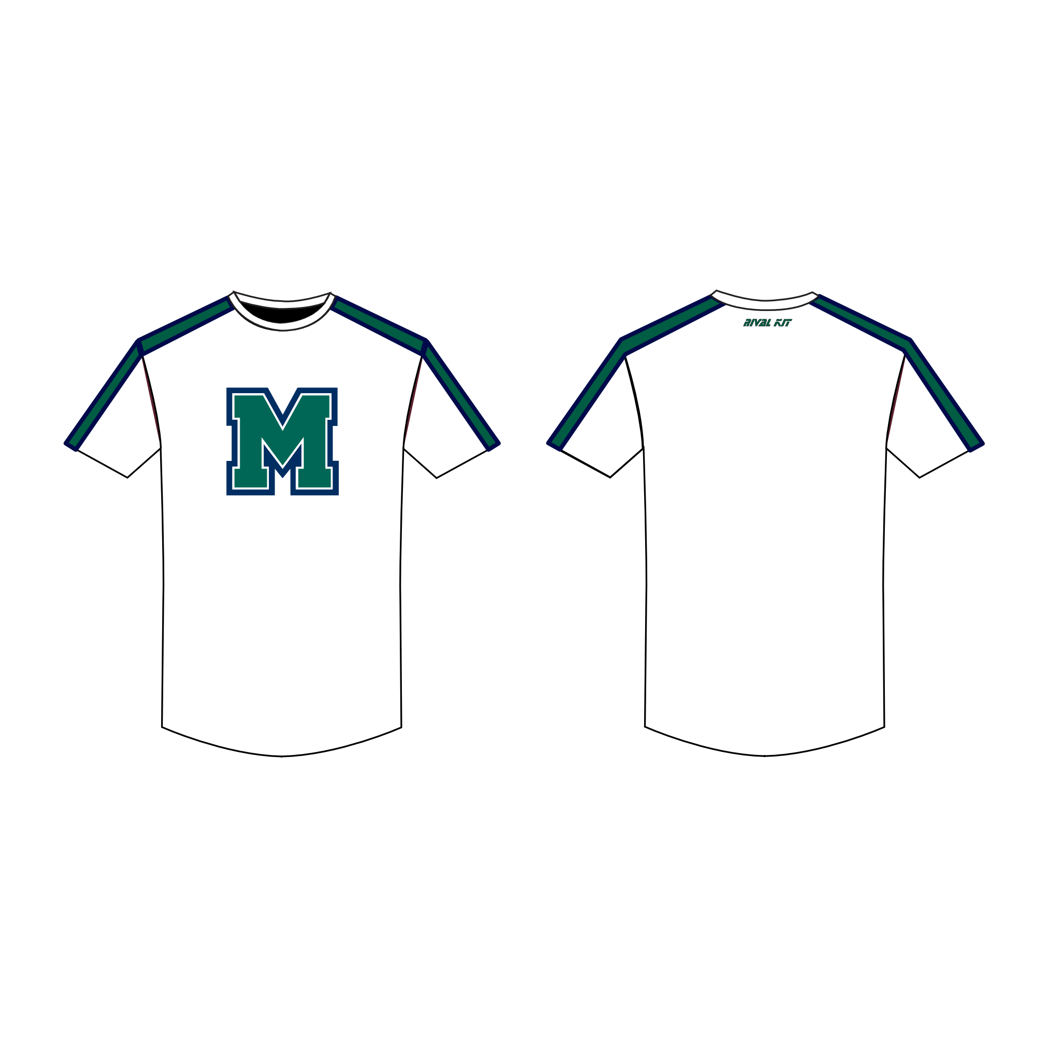 Mercyhurst University Boat Club Short Sleeve Gym T-Shirt