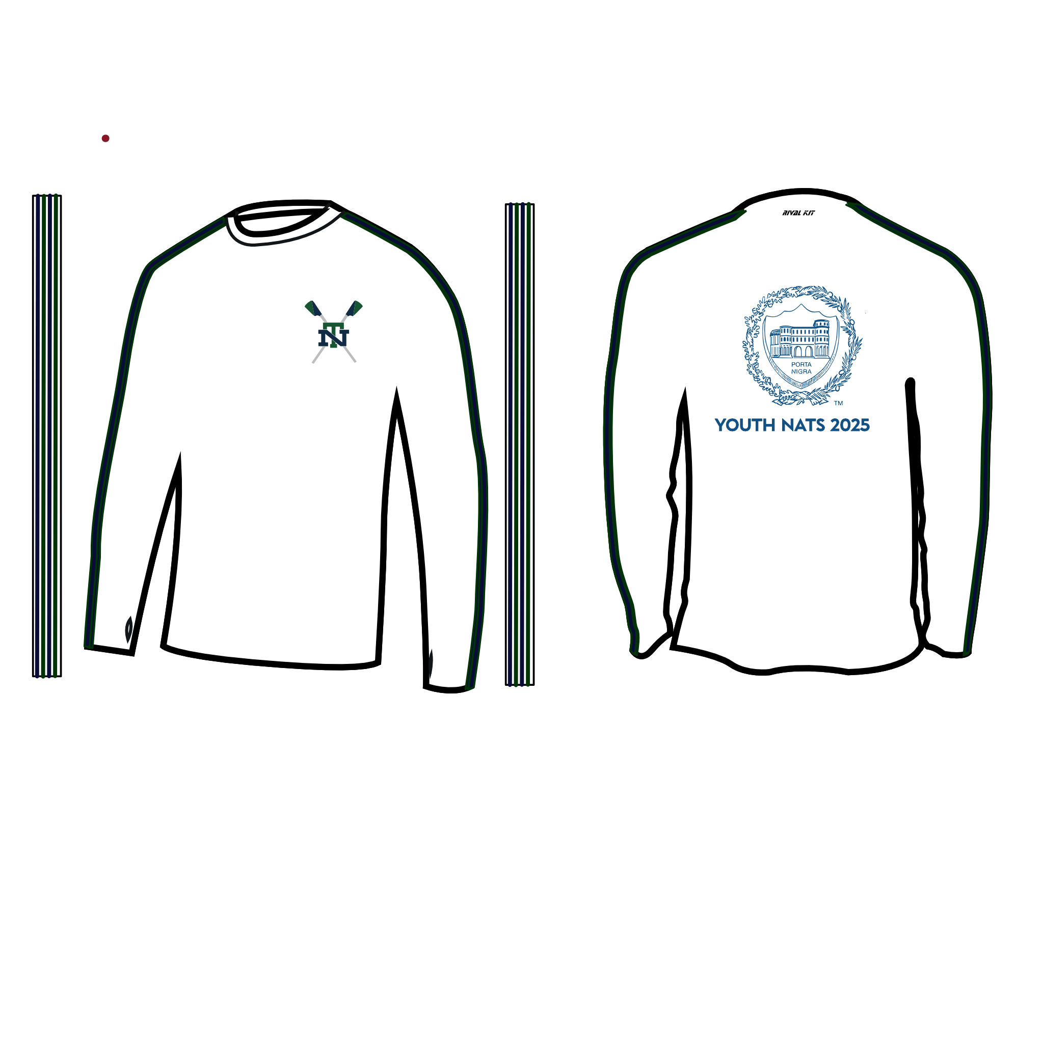 New Trier Long Sleeve Gym Shirt