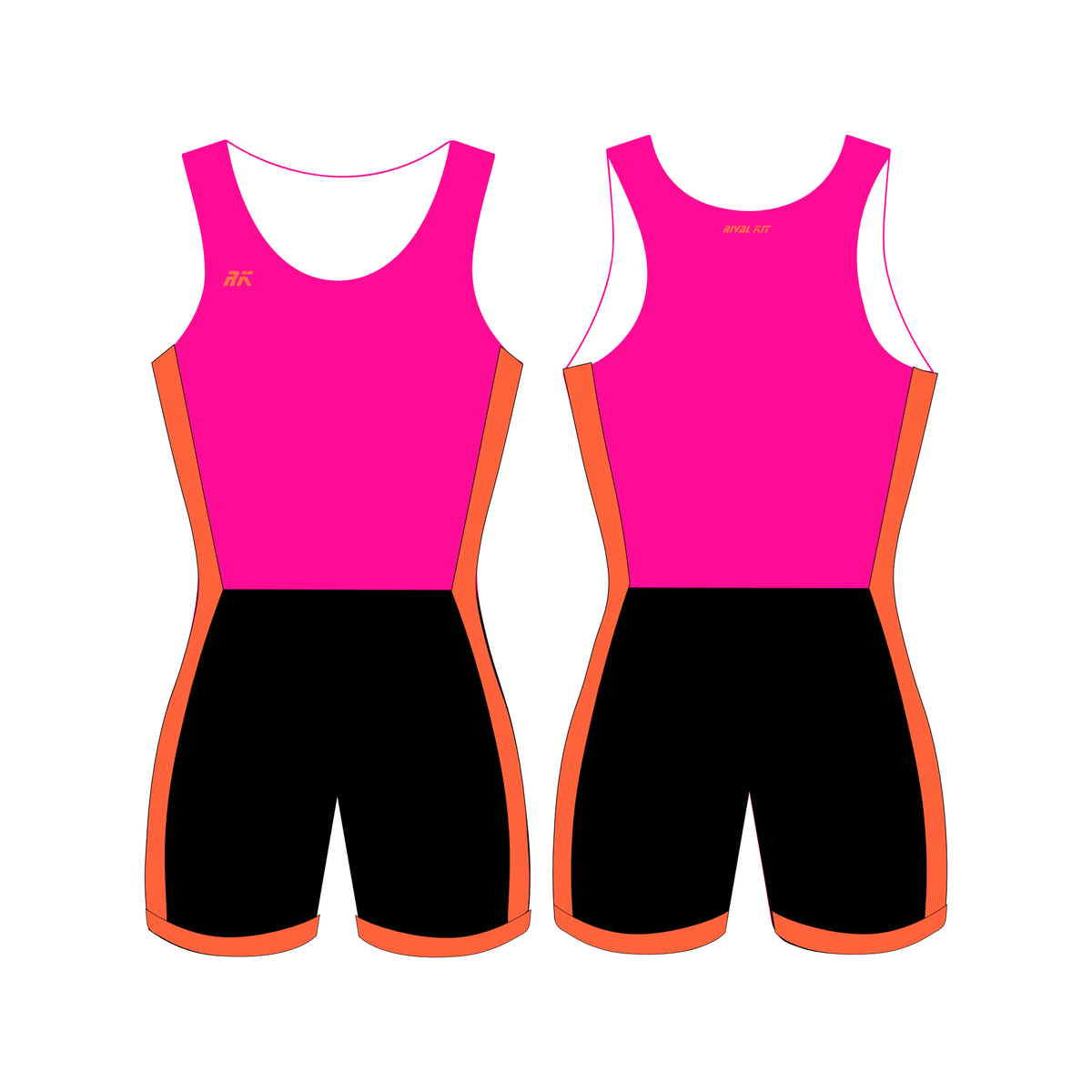 Rival Kit High Viz Collection AIOX Hot Pink/Orange