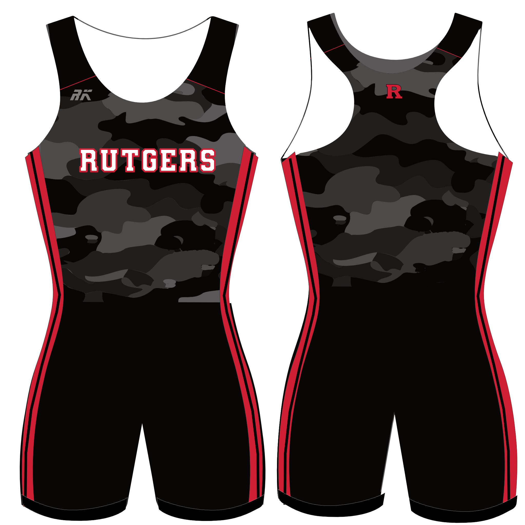RUTGERS Boat Club CAMO AIOX
