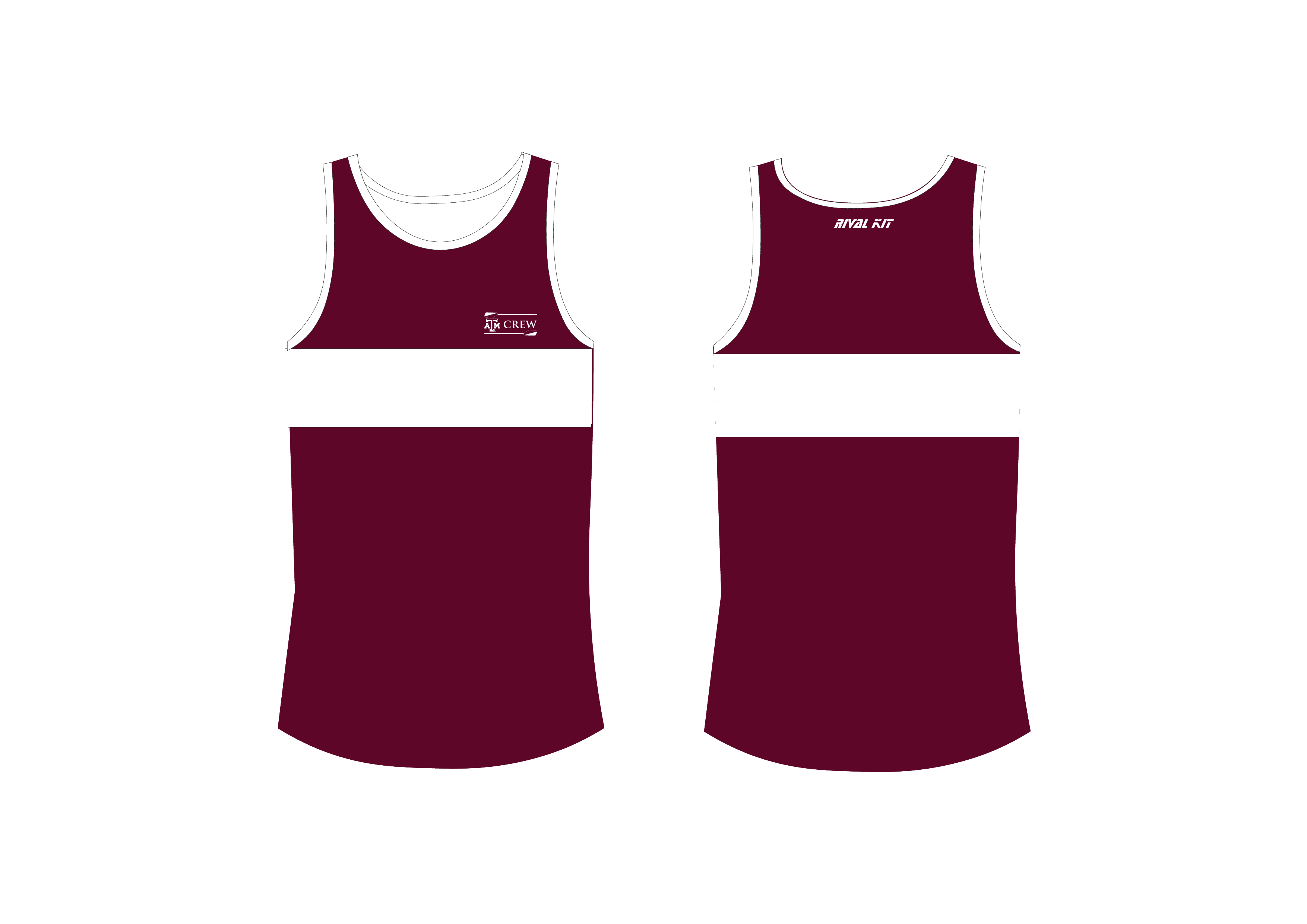 Texas A&M Stripe Vest