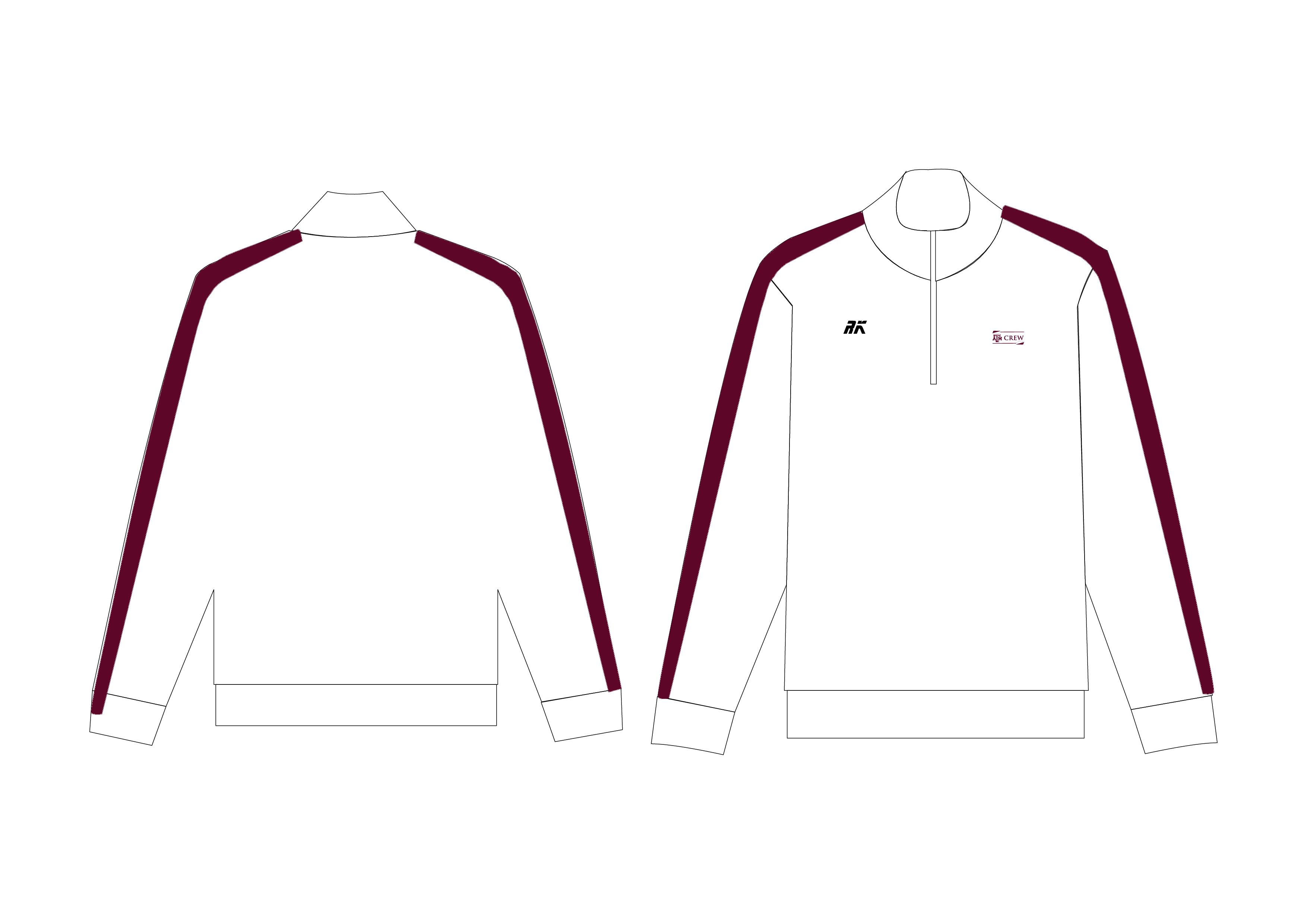 Texas A&M White Q-Zip