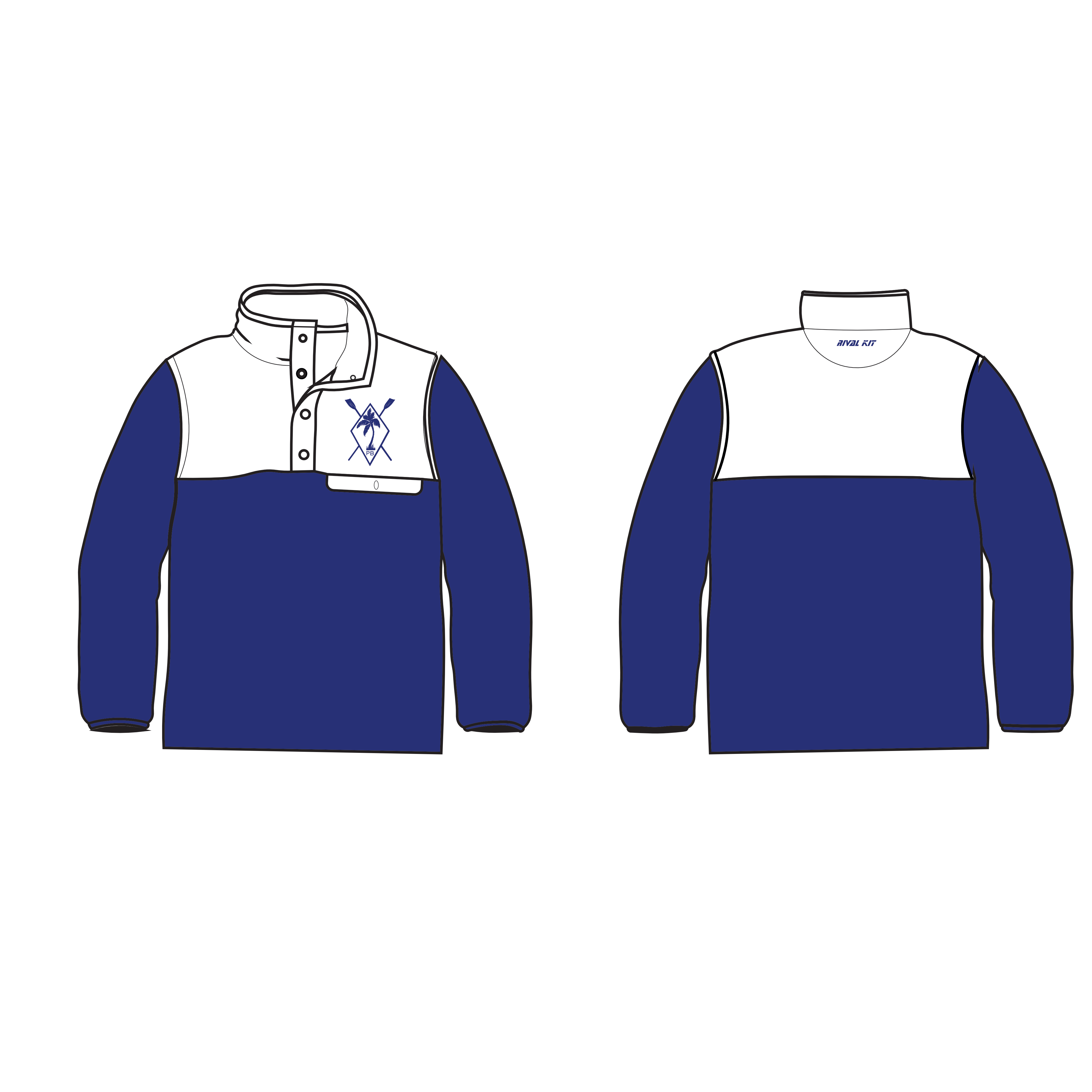 Palm Beach Rowing Pocket Fleece