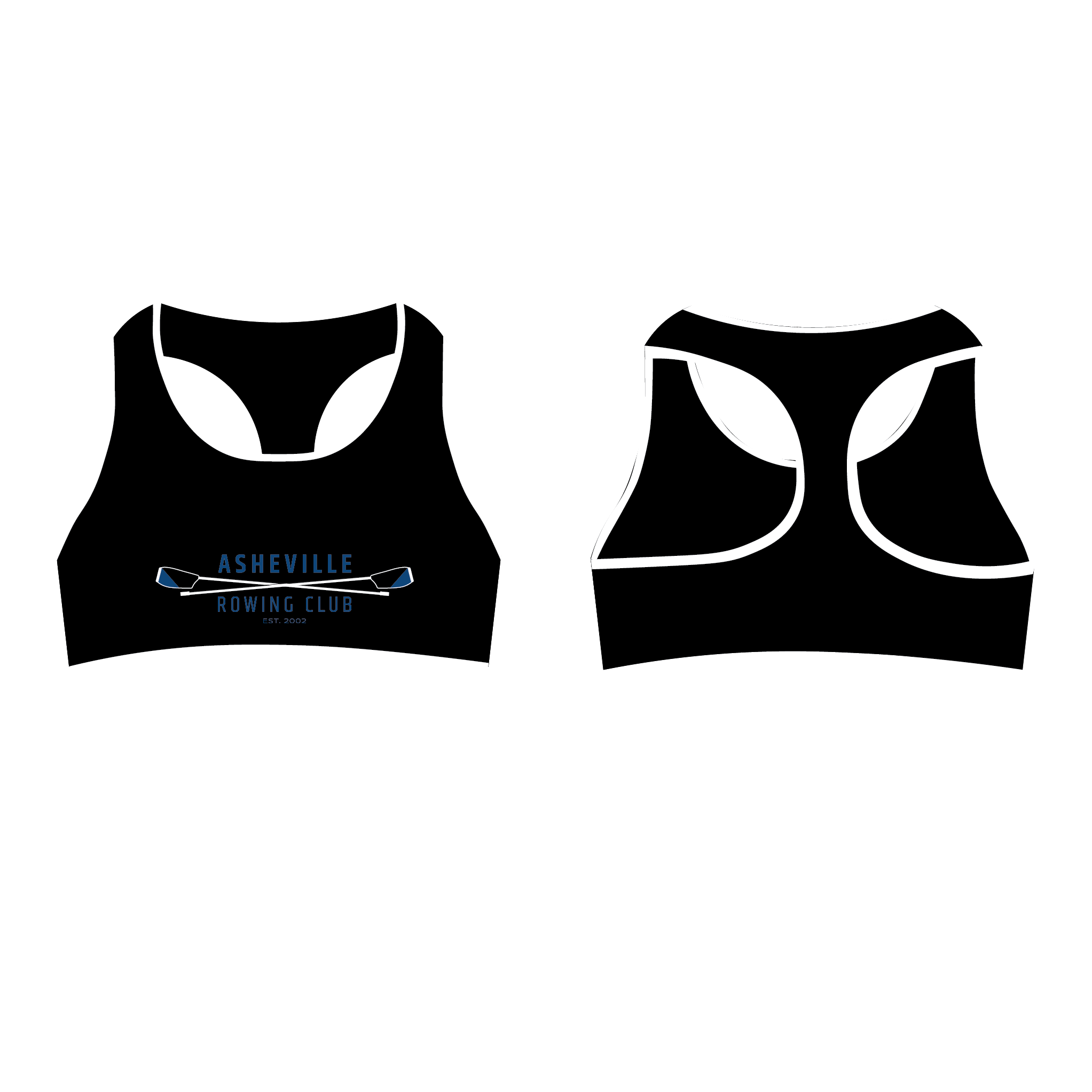 Asheville Rowing Club Sports Bra