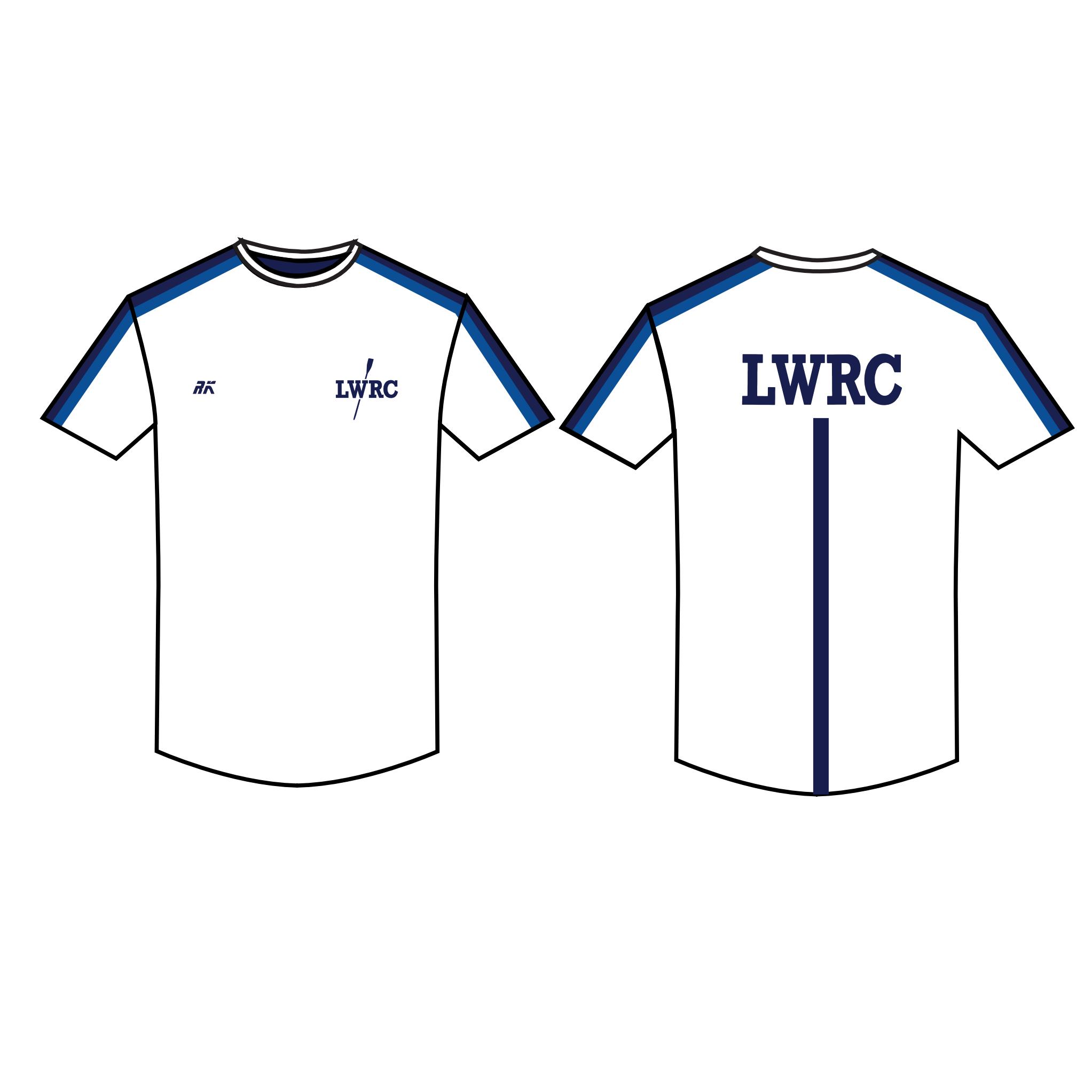 Lake Washington Rowing Club 201 Gym T-Shirt