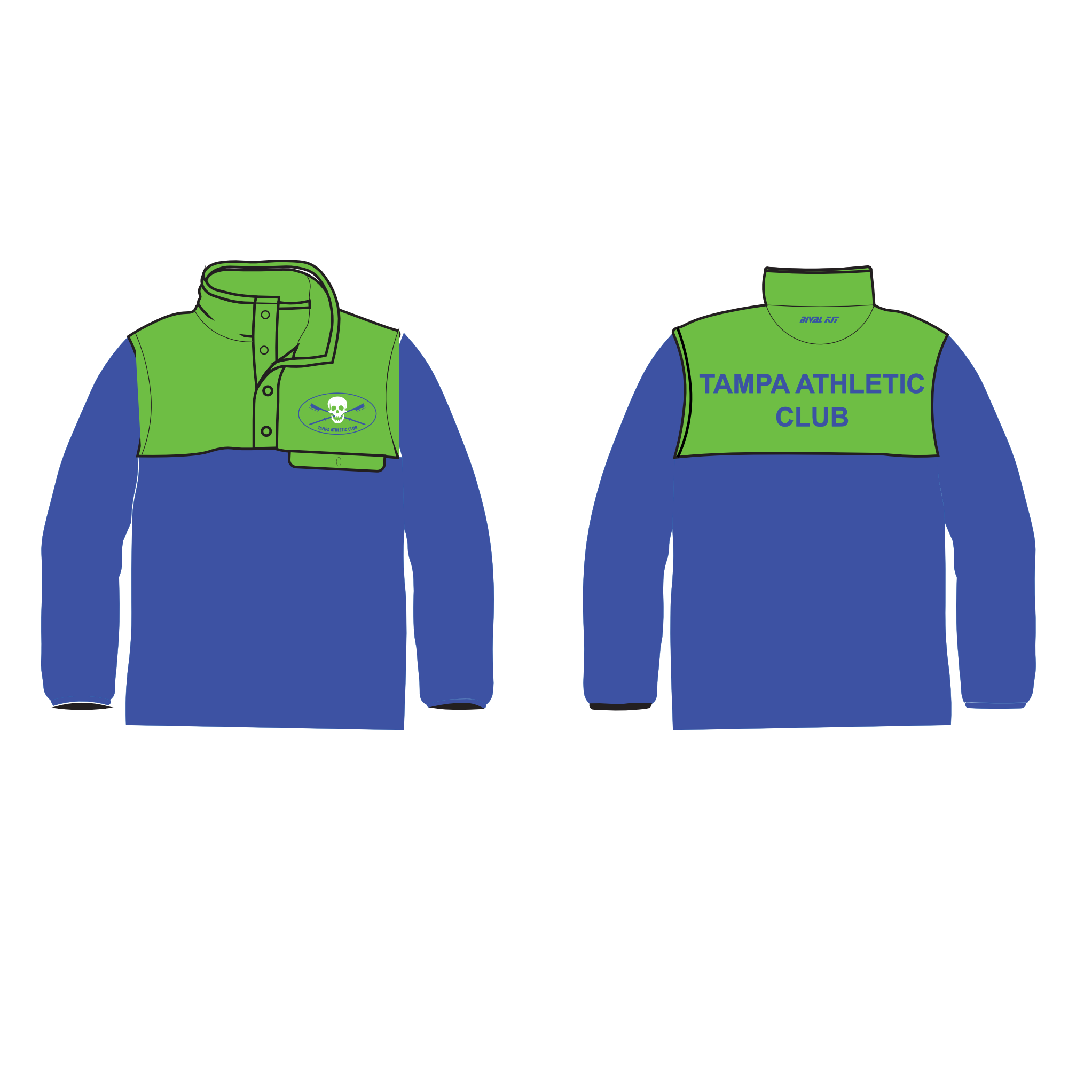 Tampa Athletic Club Pocket Fleece