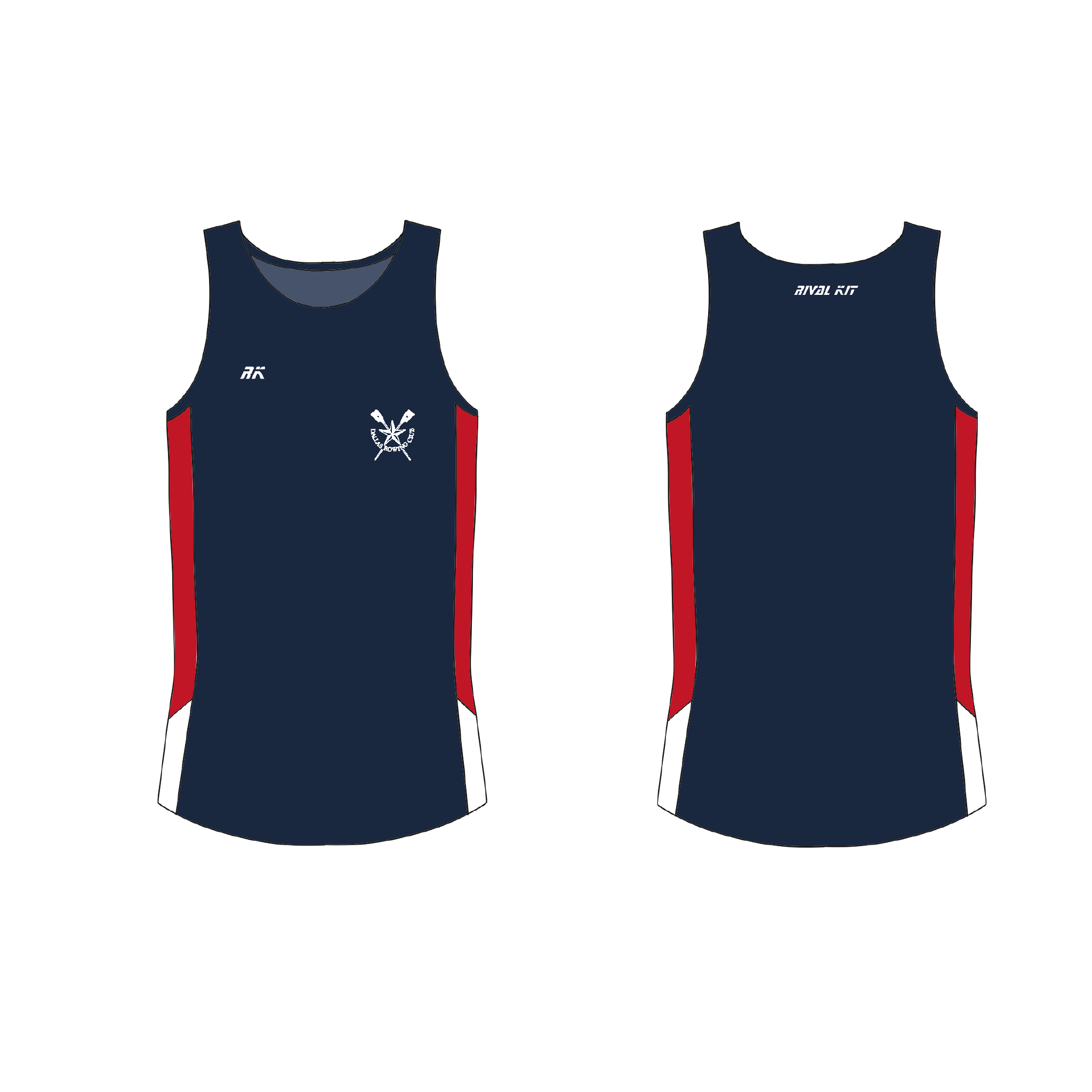 DALLAS NAVY Vest – Rivalkit USA