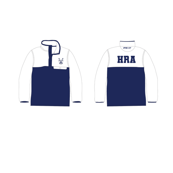 Halifax Rowing White Pocket Fleece