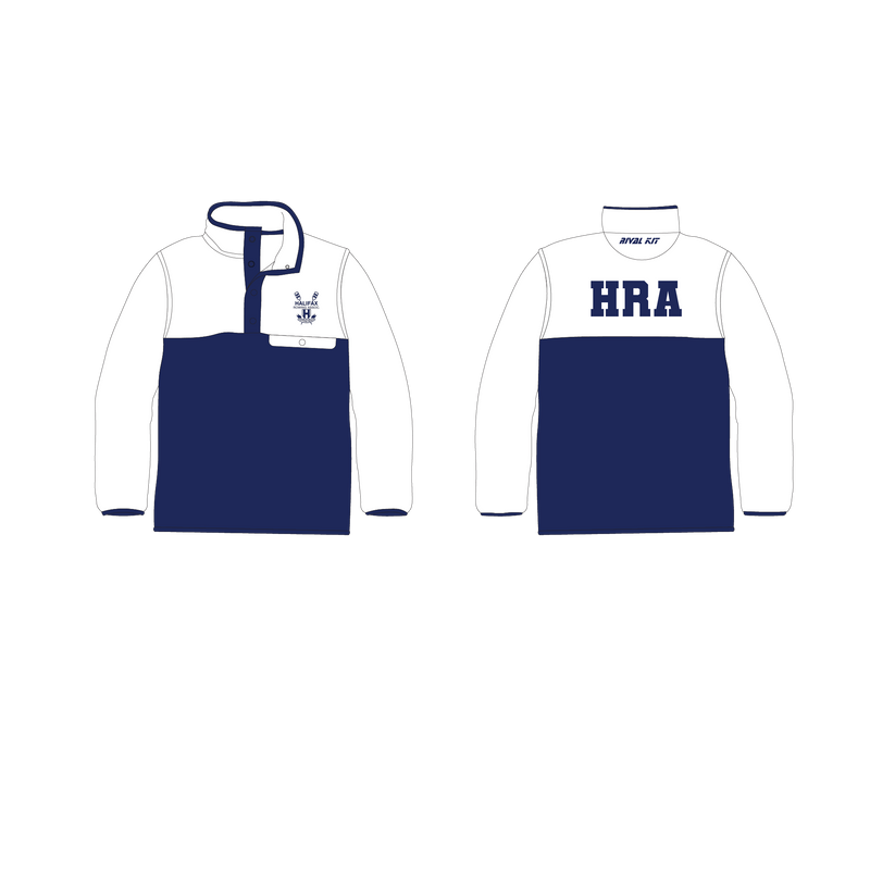 Halifax Rowing White Pocket Fleece