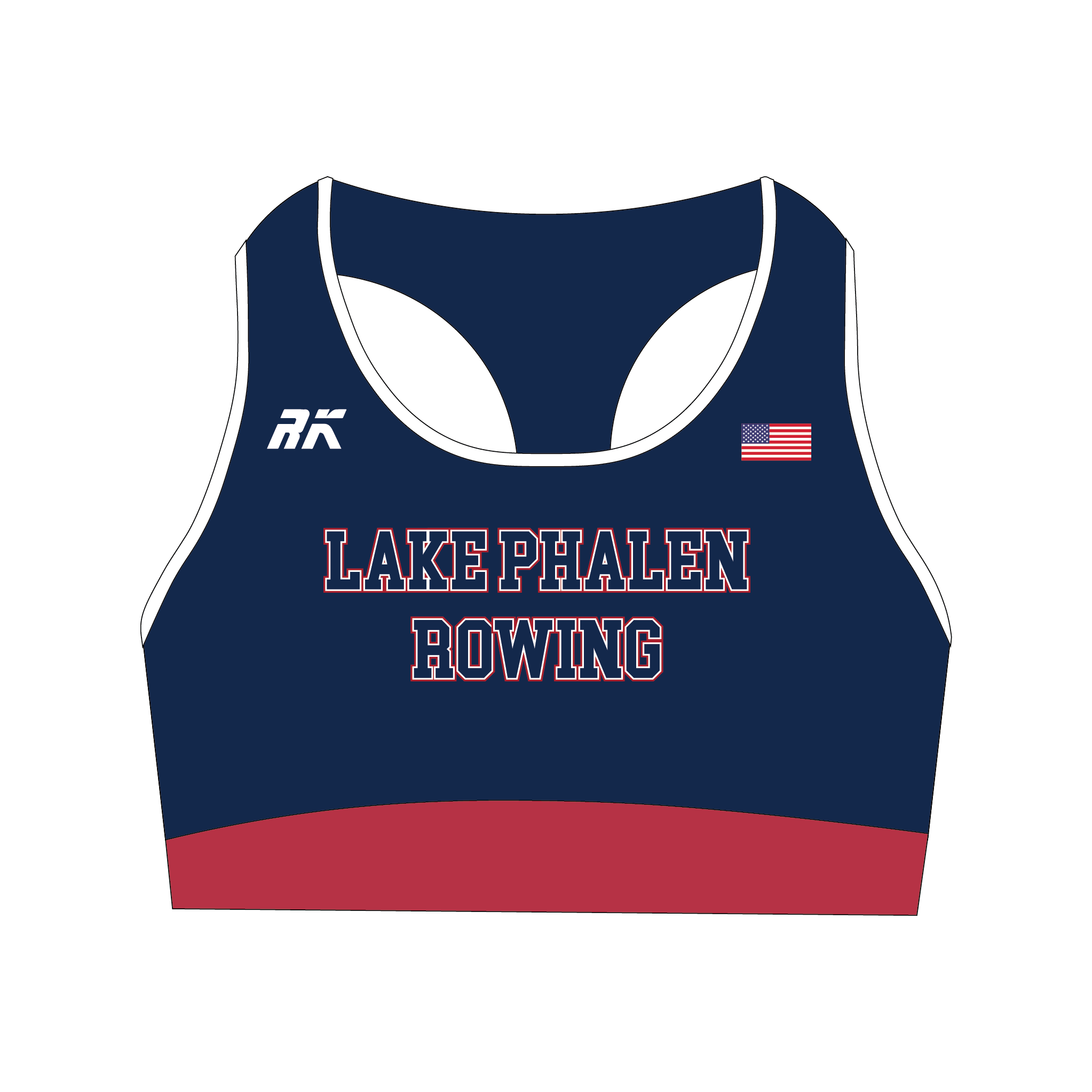 Lake Phalen Rowing Sports Bra