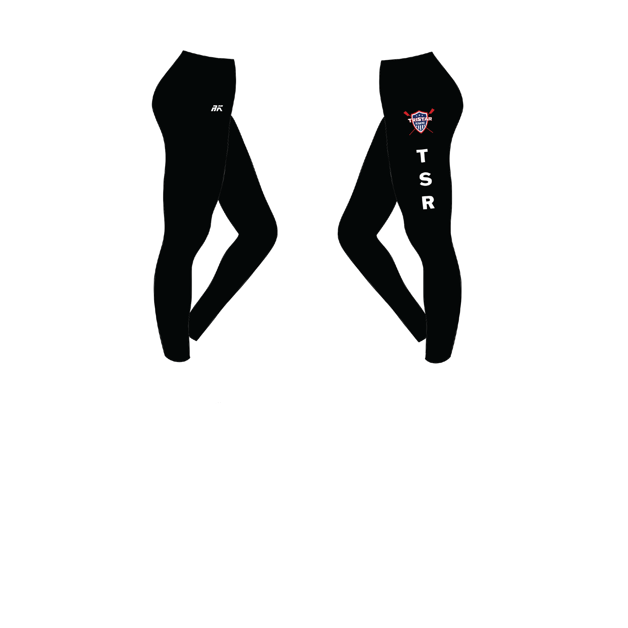 Tristar Rowing Black Leggings