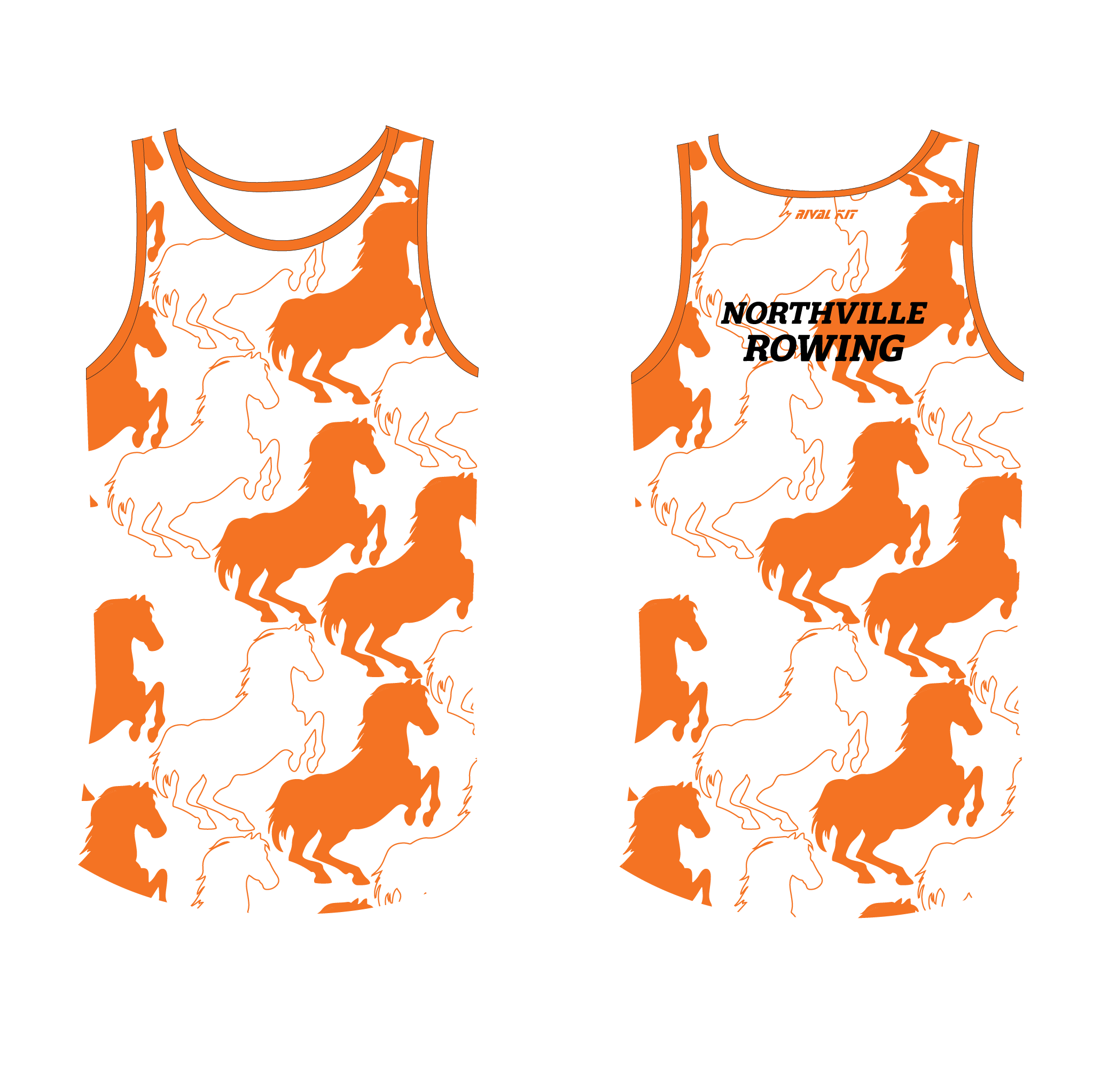 Northville Rowing Club Horses Training Vest