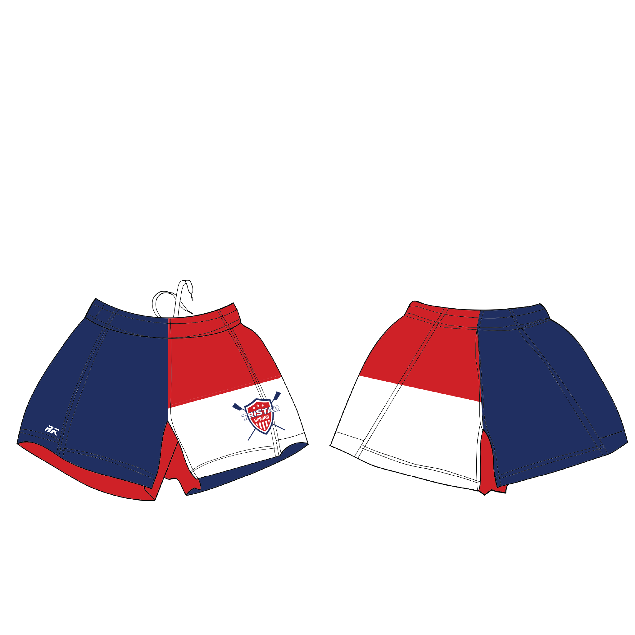 Tristar Rowing Block Rugby Shorts