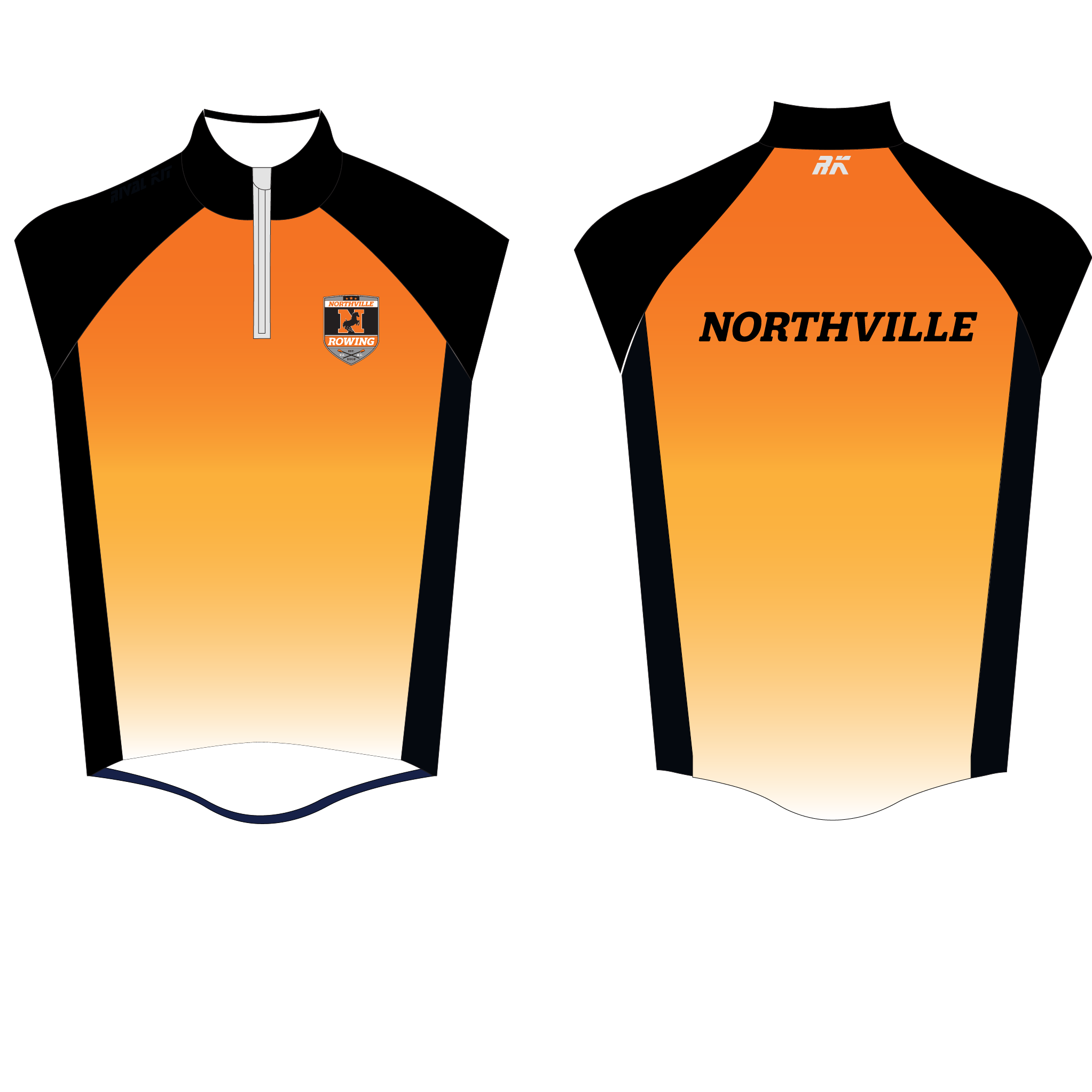 Northville Rowing Club Training Splash Gilet