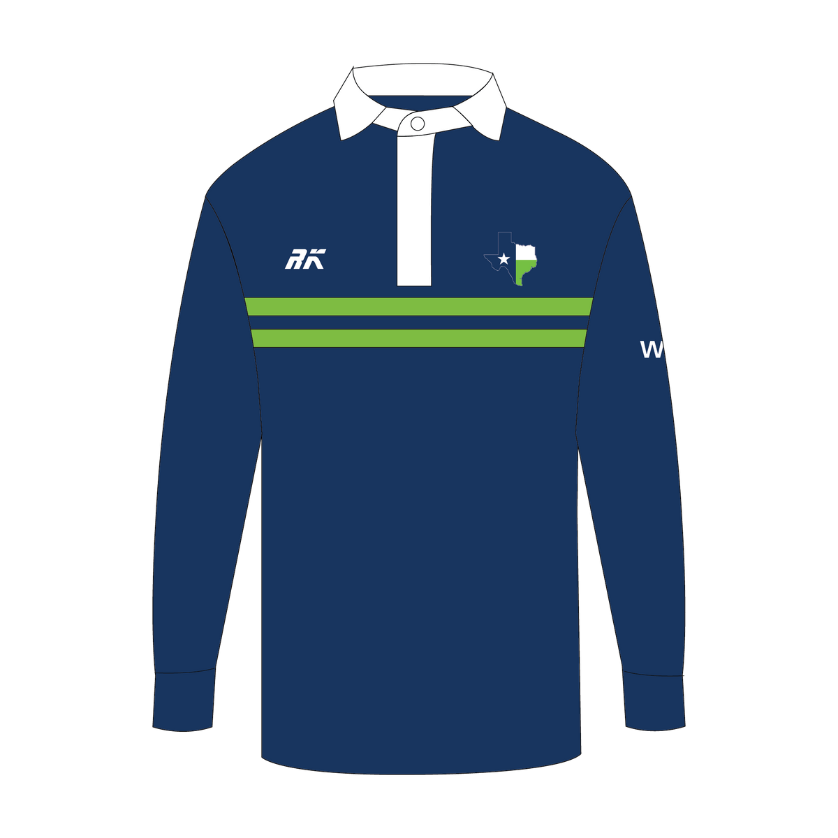 White Rock Rowing Rugby Shirt