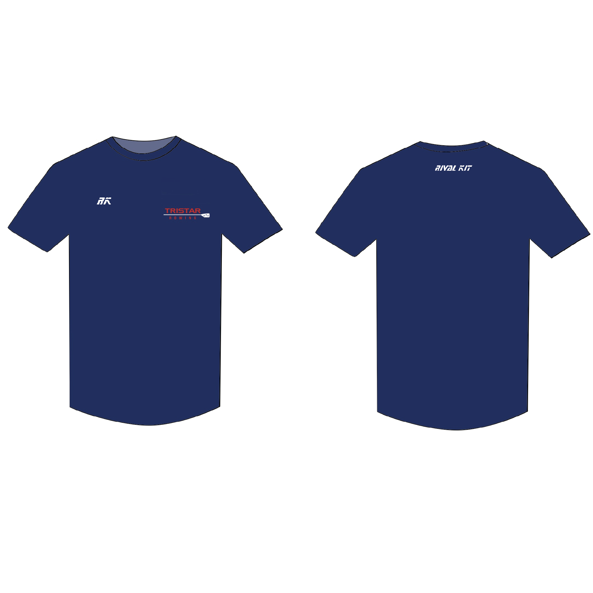 Tristar Rowing Navy Gym T-shirt