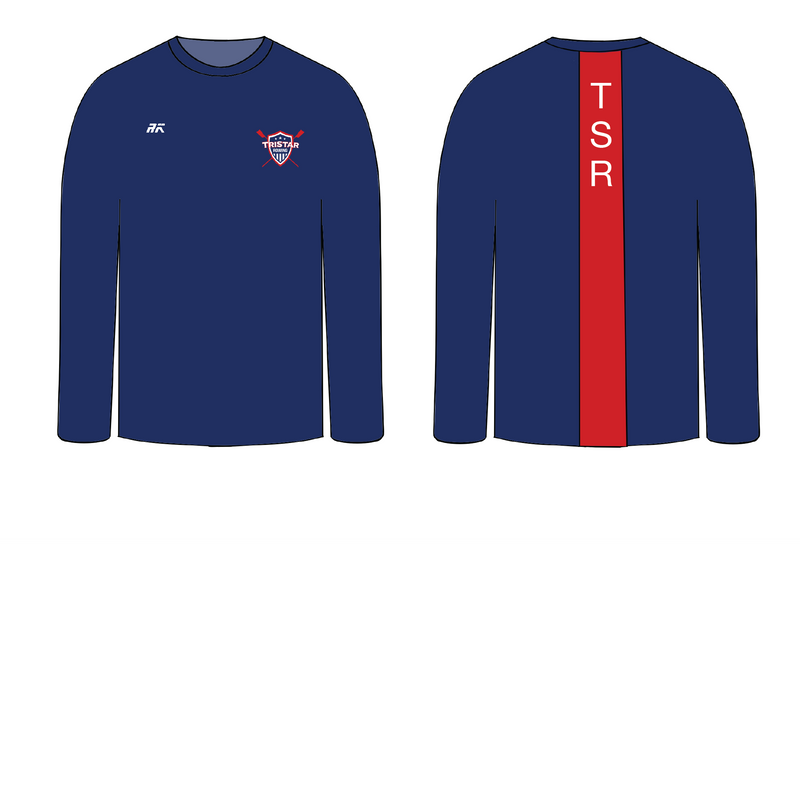 Tri Star Racing Lettering Tristar Rowing Racing Long Sleeve Gym T-Shirt โ Rivalkit USA