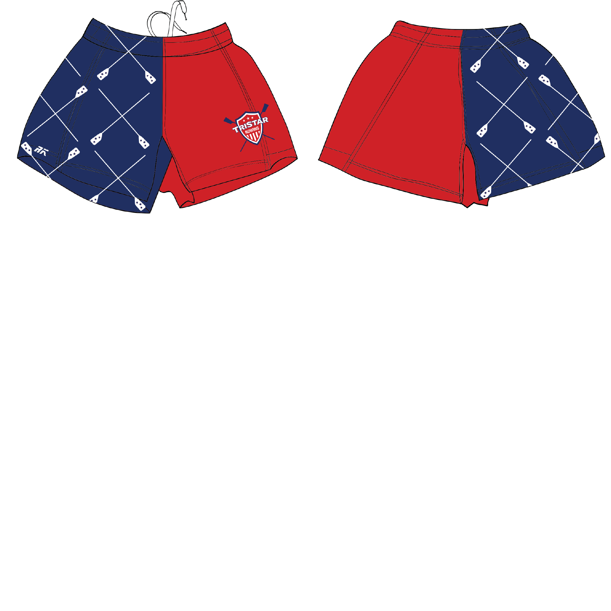 Tristar Rowing Blade Rugby Shorts