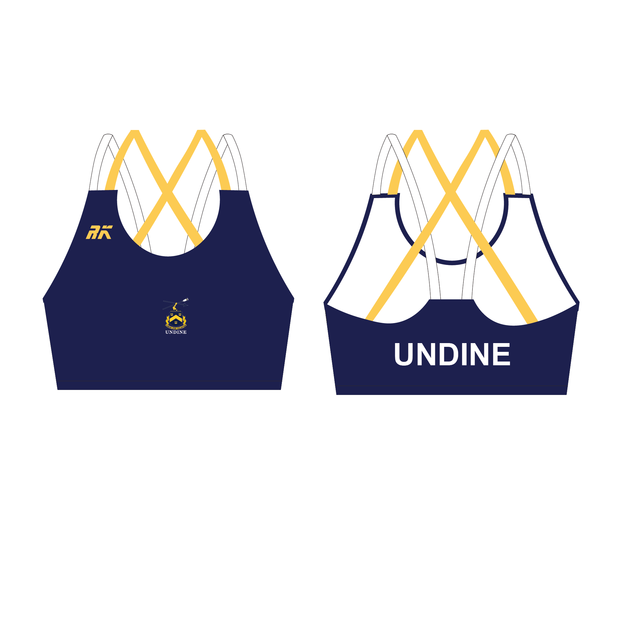 Undine Racing STRAPPY Sports Bra