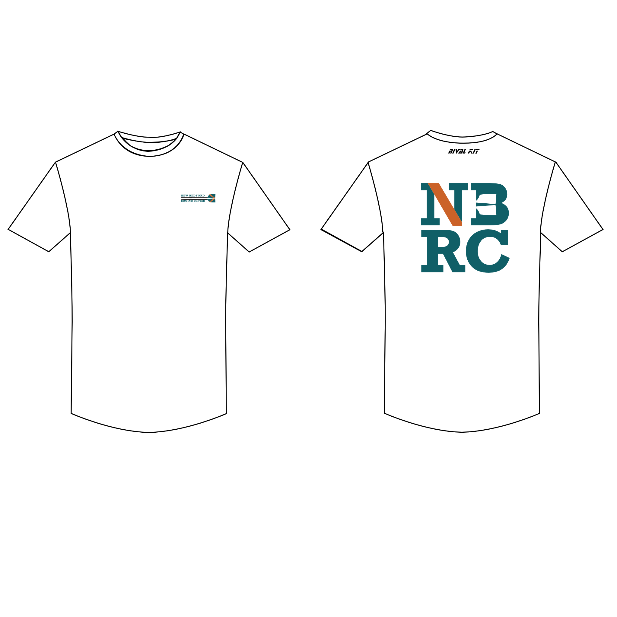 New Bedford Rowing Center 201 Short sleeve Gym T