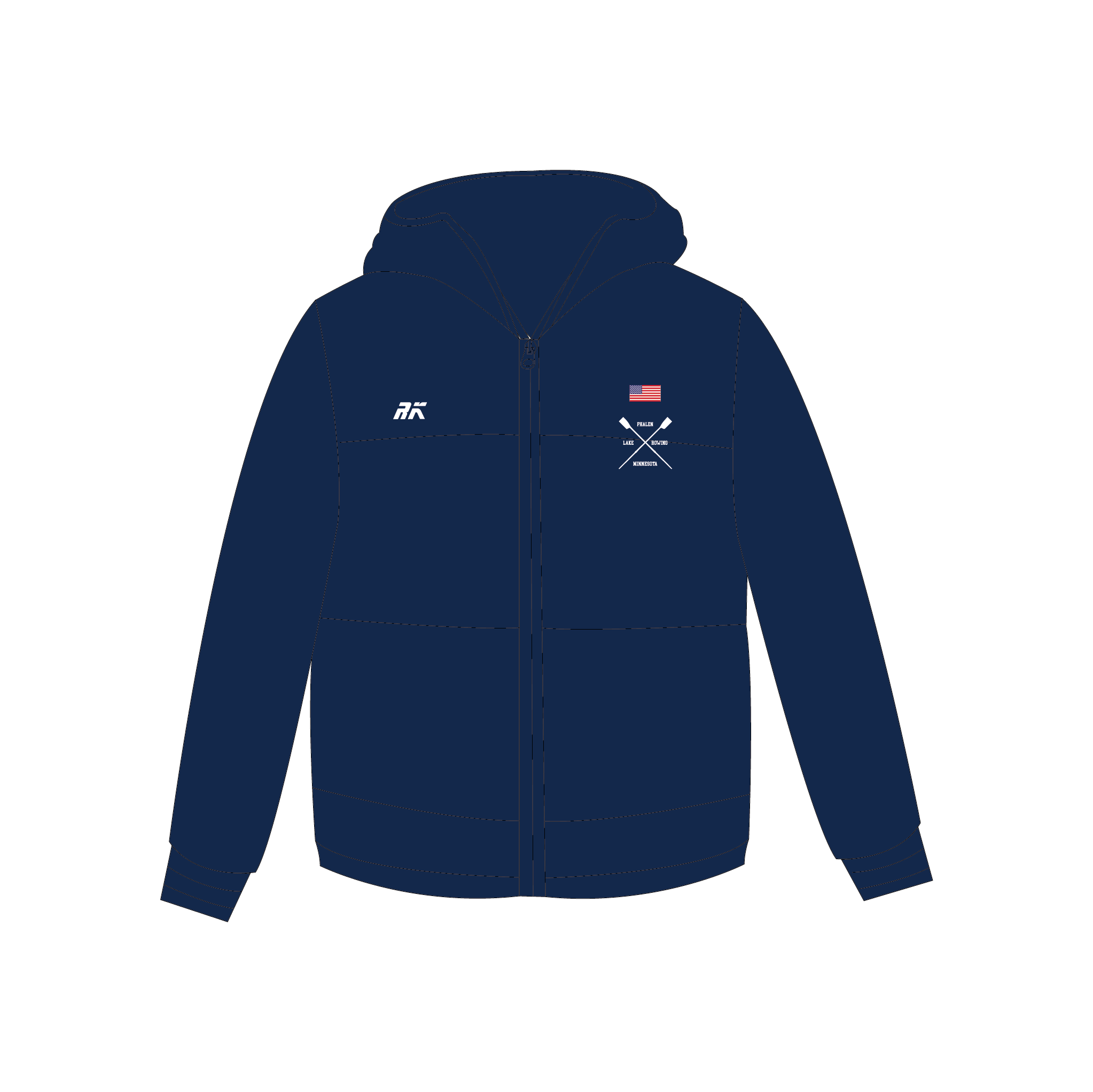 Lake Phalen Rowing Puffa Jacket