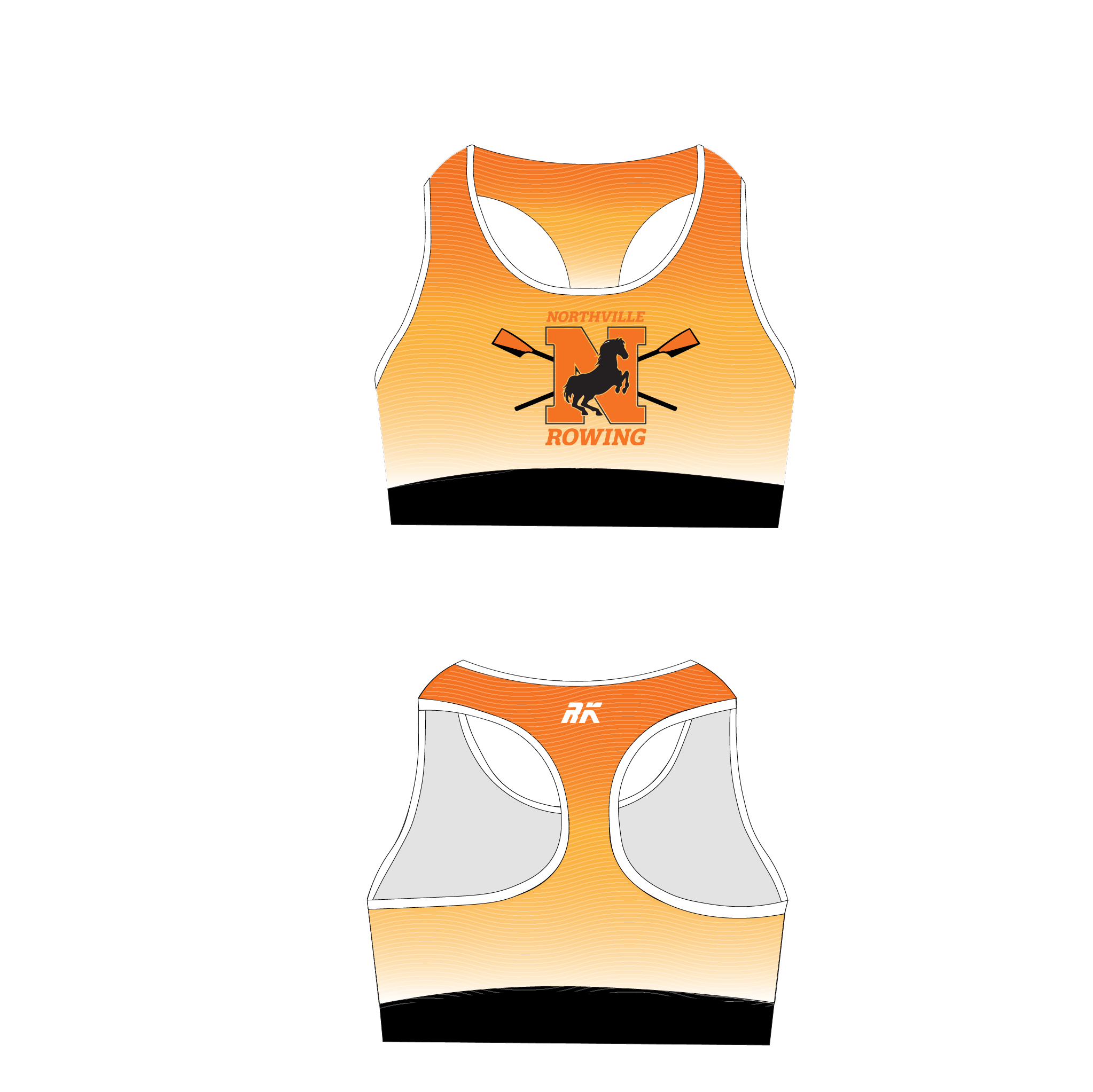 Northville Rowing Club Sports Bra