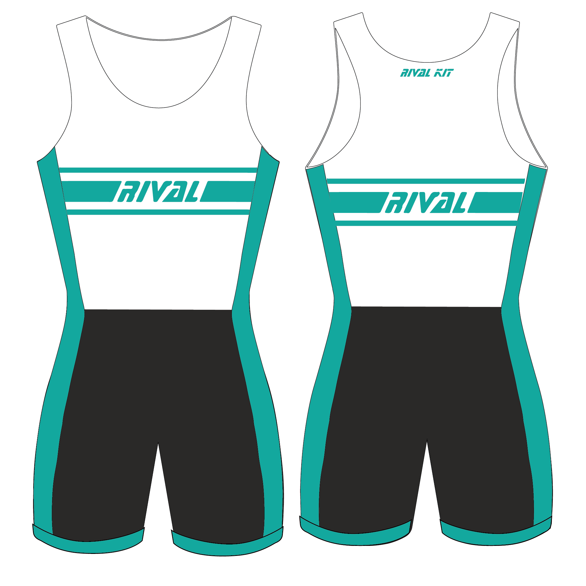 Teal Stripe AIOX