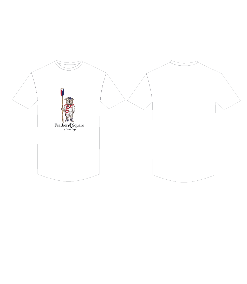Feather & Square USA Crew Casual T-Shirt