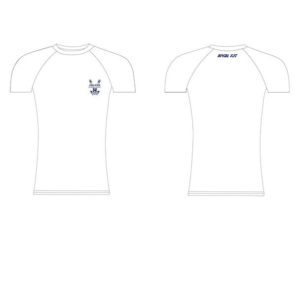 Halifax Rowing White Short Sleeve Base-Layer