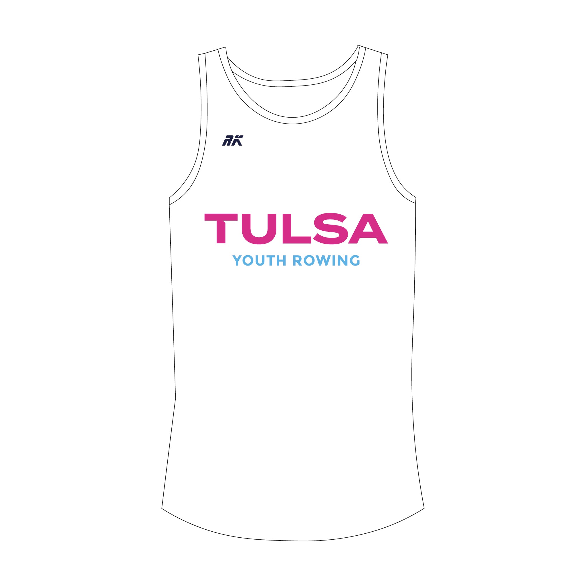 Tulsa Youth Rowing Gym Vest 2