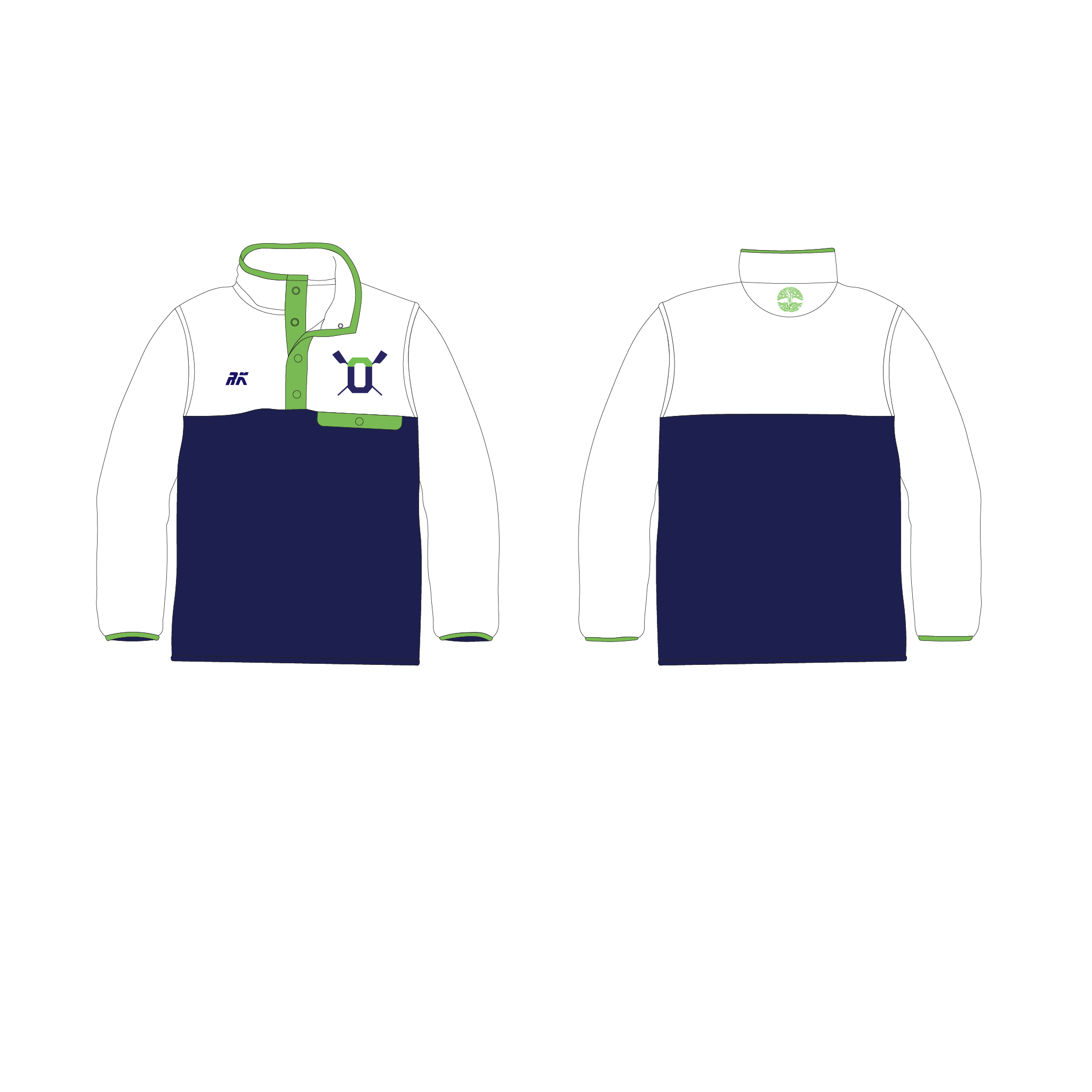 Oakland United Pocket Fleece