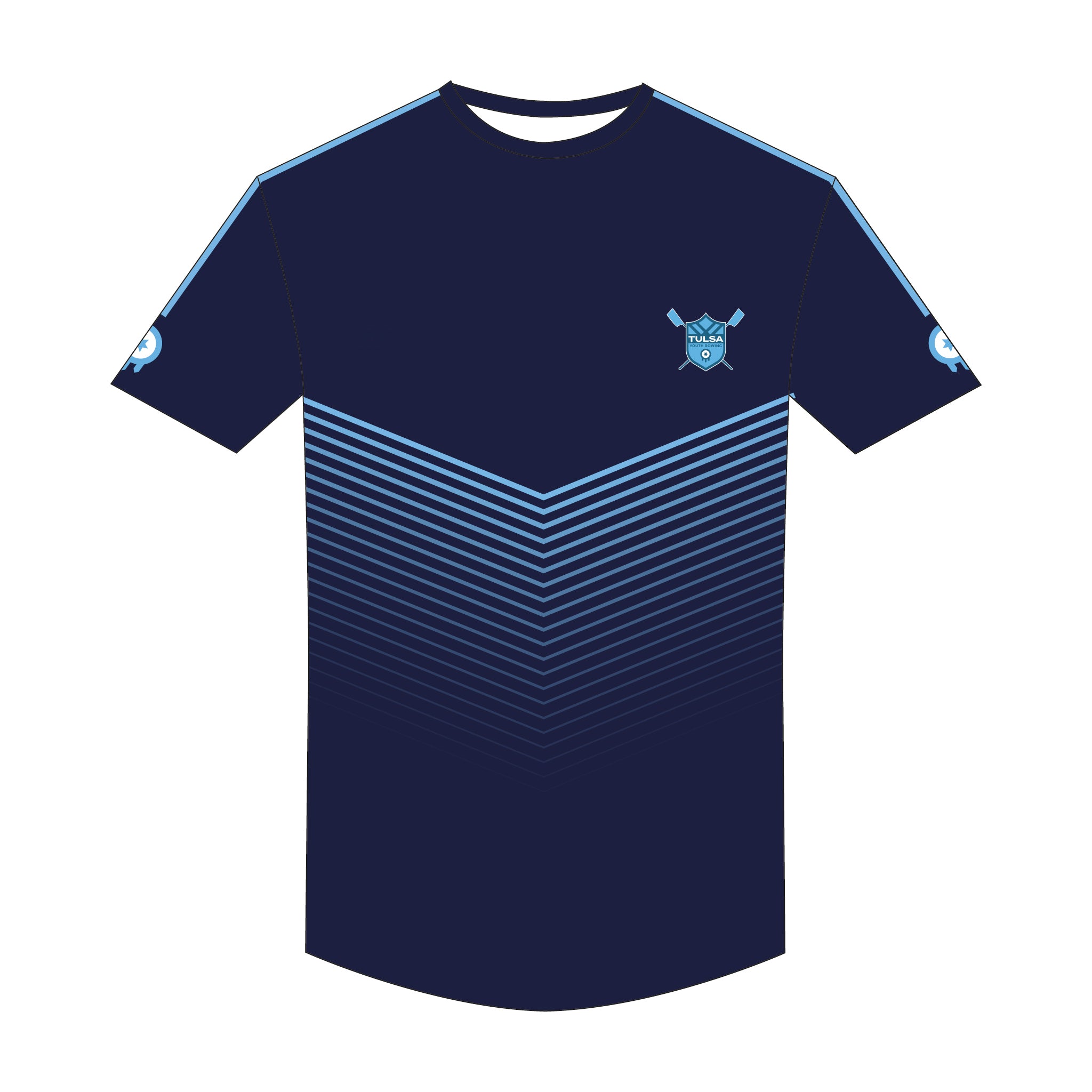 Tulsa Youth Rowing Bespoke Gym T-Shirt