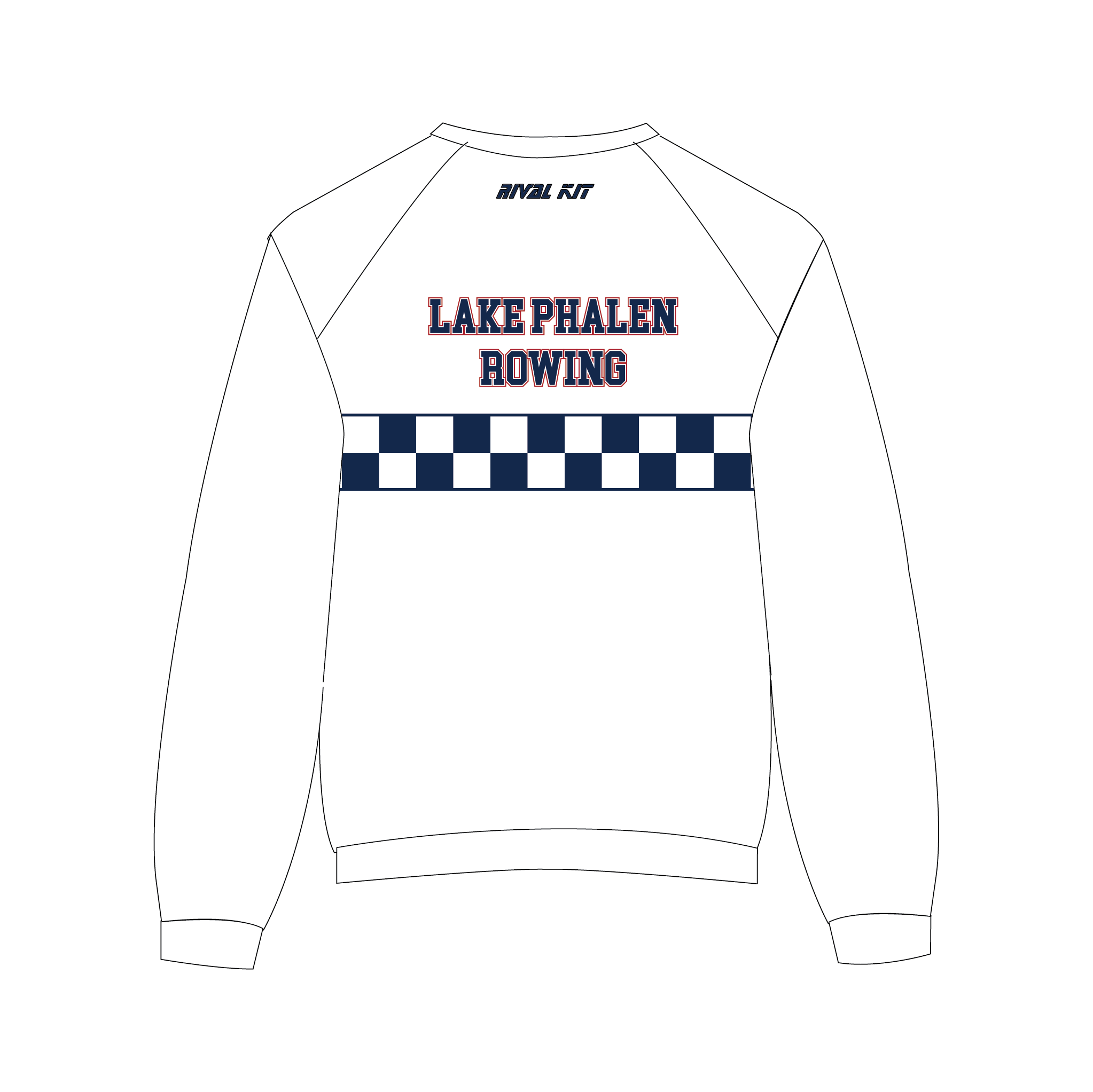 Lake Phalen Rowing White Sweatshirt