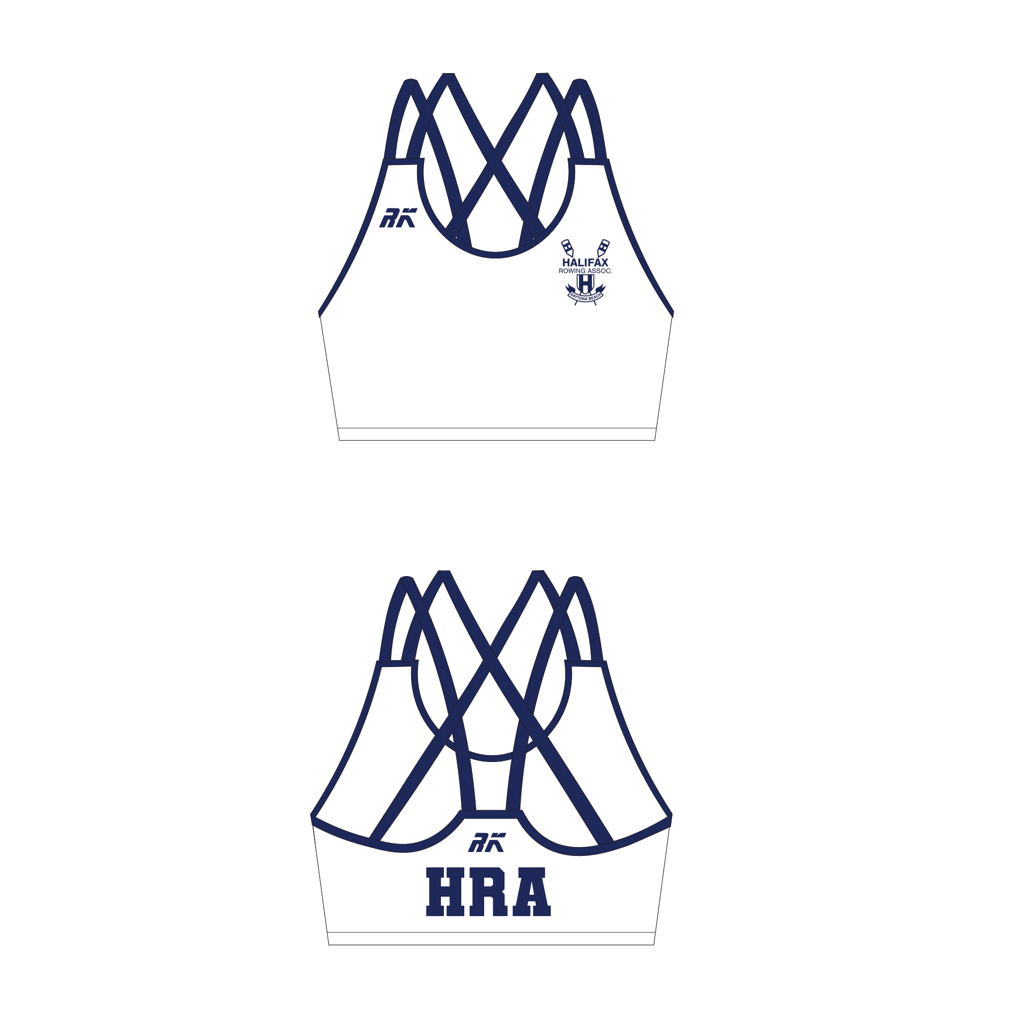 Halifax Rowing Strappy Sports Bra