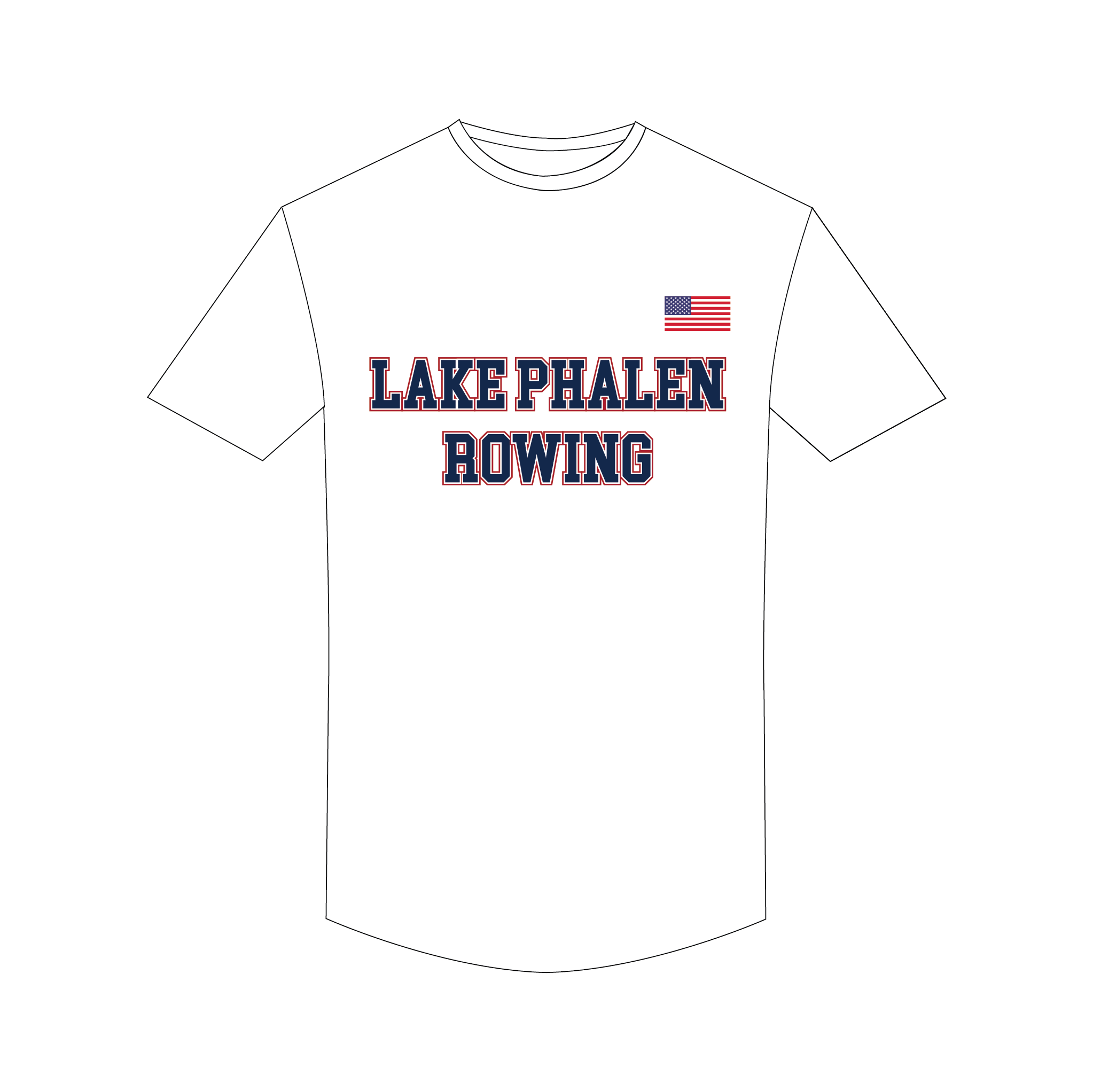 Lake Phalen Rowing Bespoke Gym T-Shirt