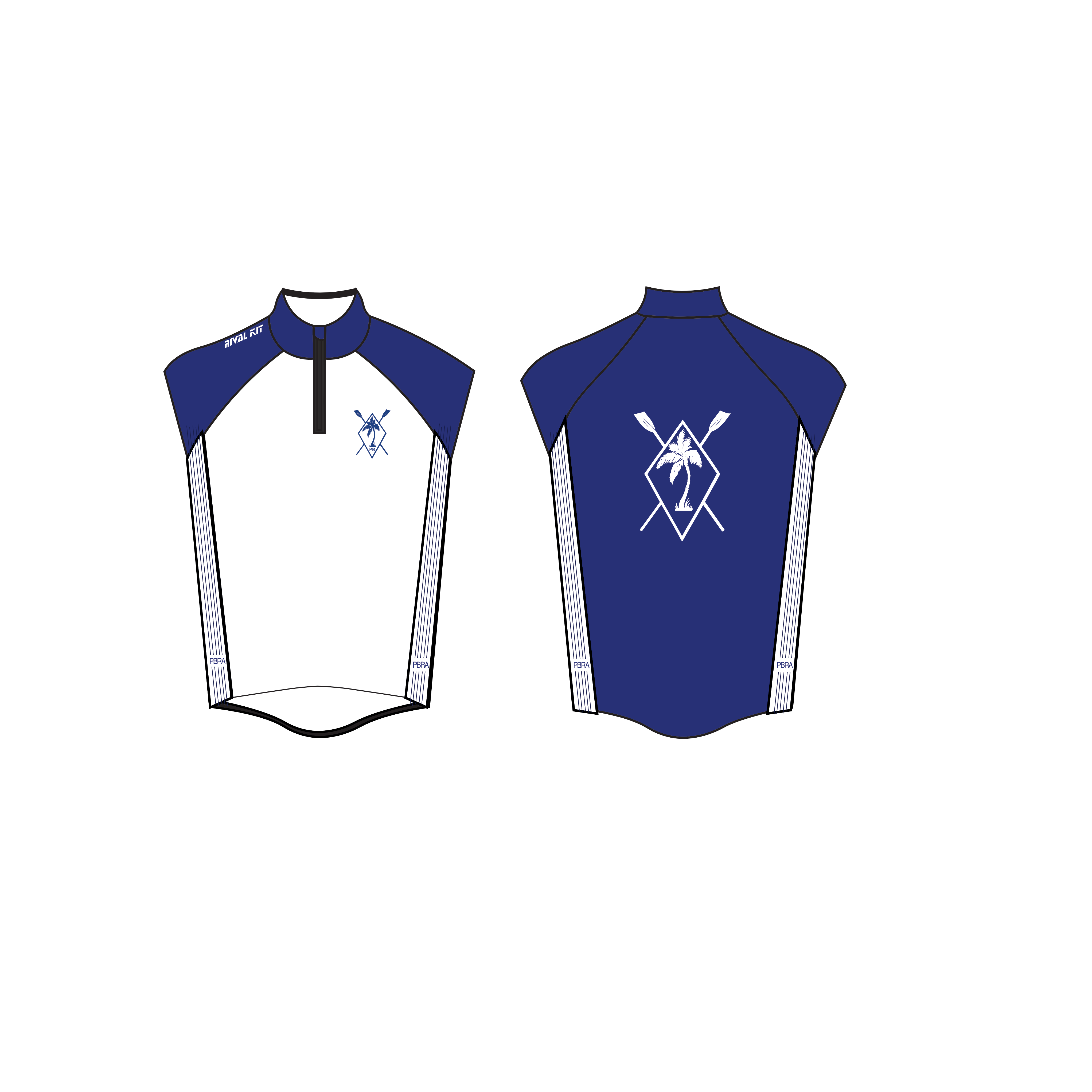 Palm Beach Rowing Splash Gilet
