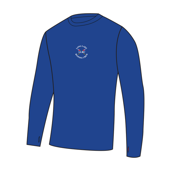 Long Lake Rowing Crew Bespoke Long Sleeve Gym T-Shirt 2