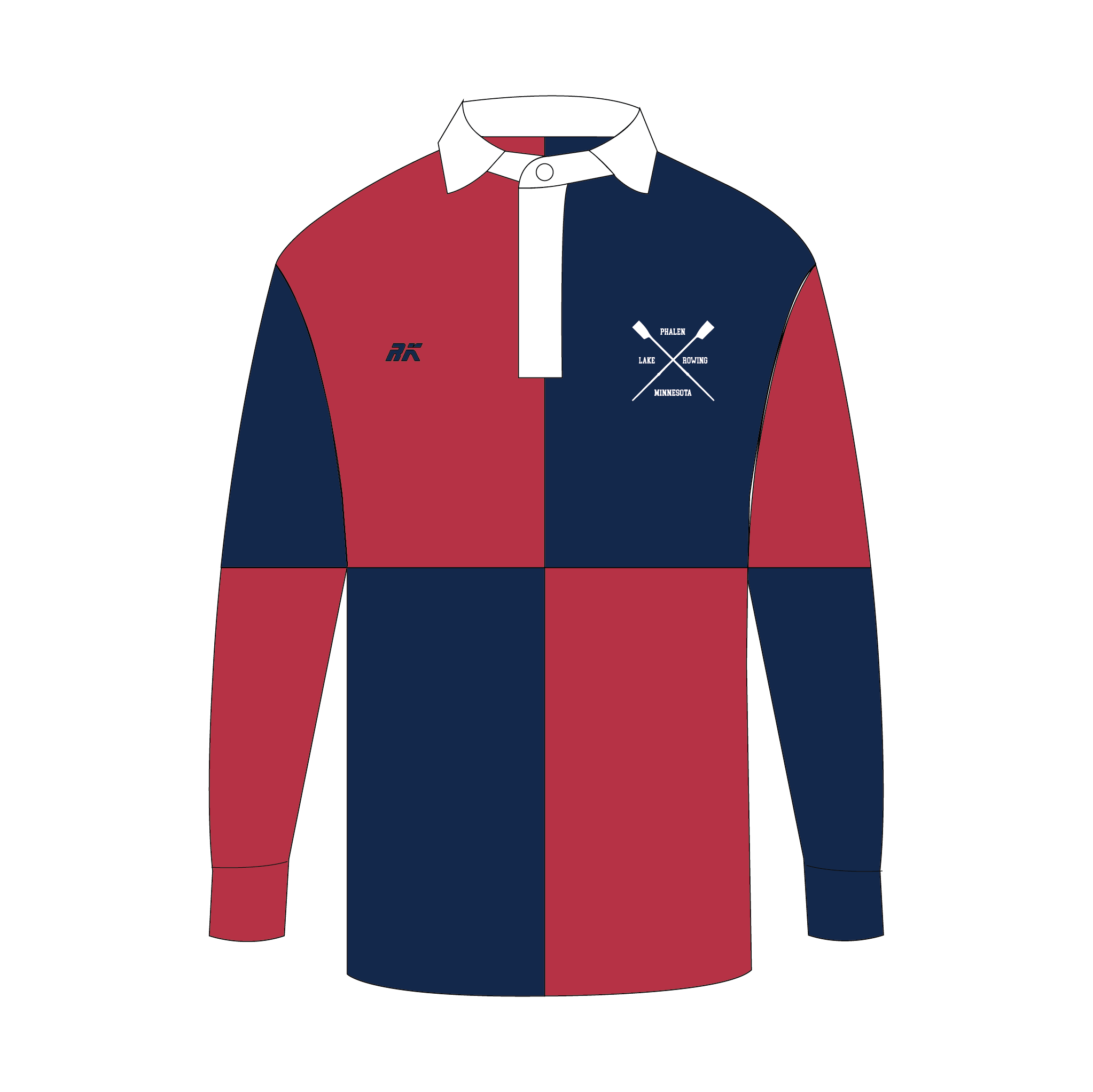 Lake Phalen Rowing Rugby Shirt
