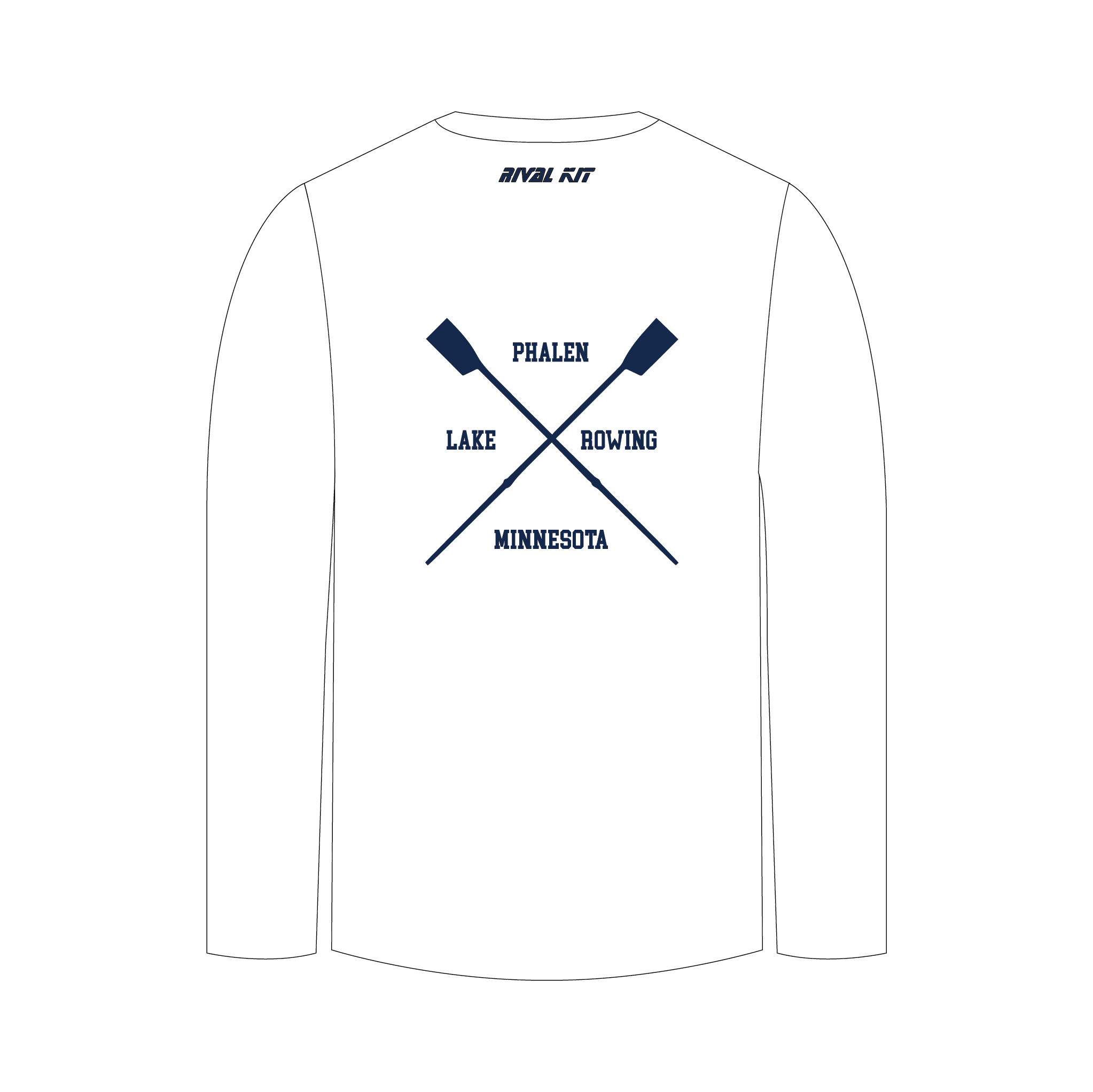 Lake Phalen Rowing Bespoke Long Sleeve Gym T-Shirt