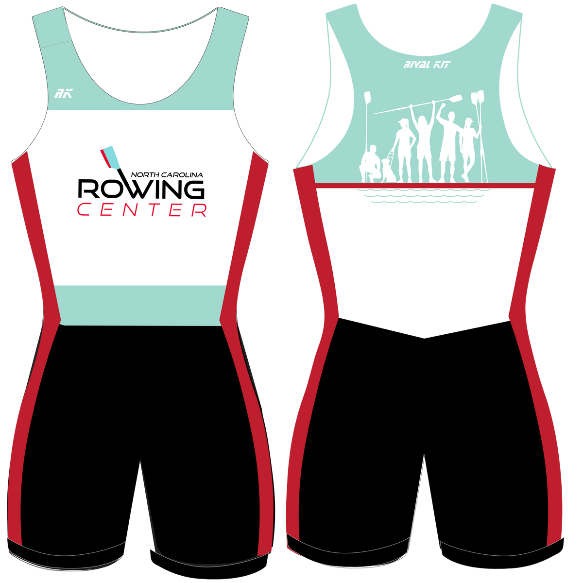 North Carolina Rowing Team Racing Uni AIOX