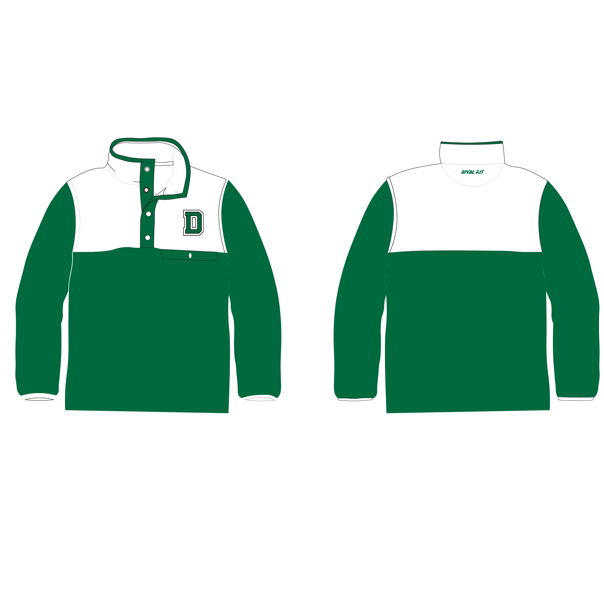 Dartmouth Heavyweight Rowing Pocket Fleece