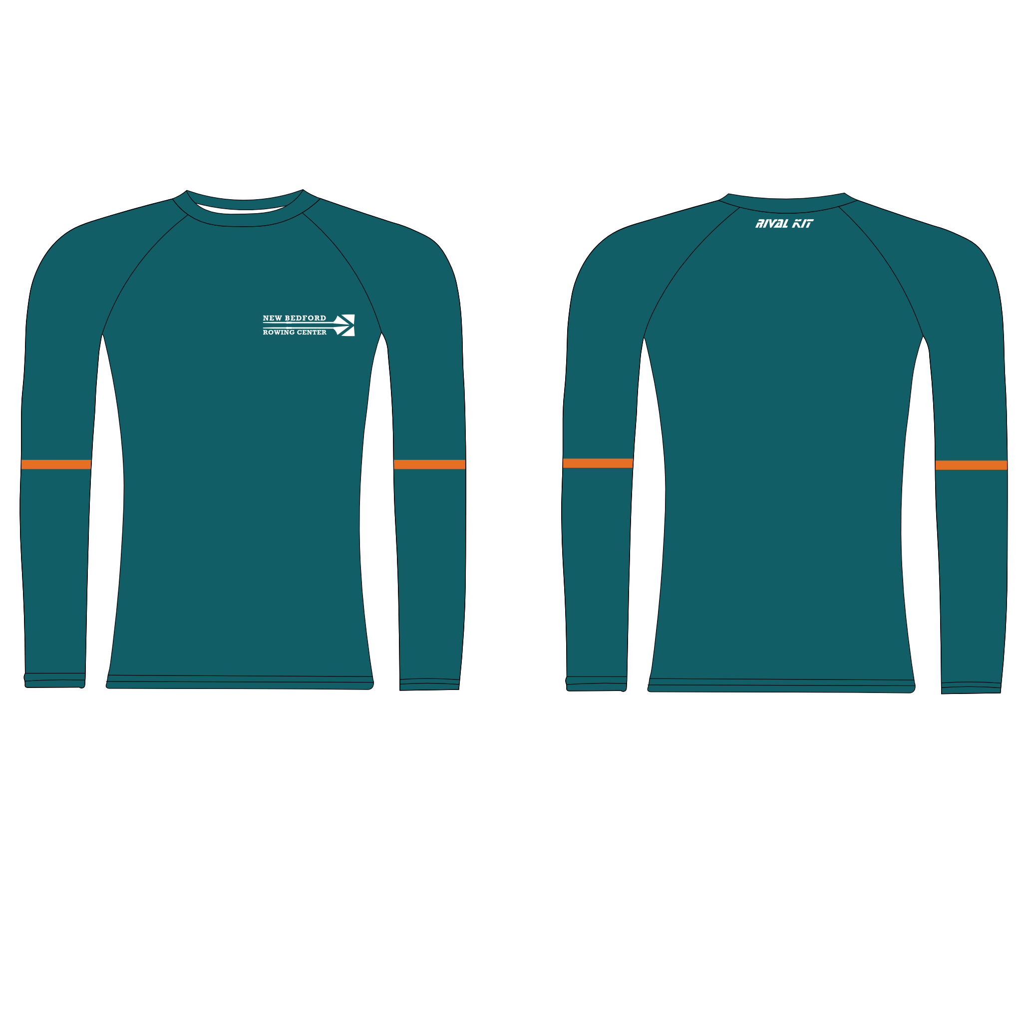 New Bedford Rowing Center Long Sleeve Baselayer