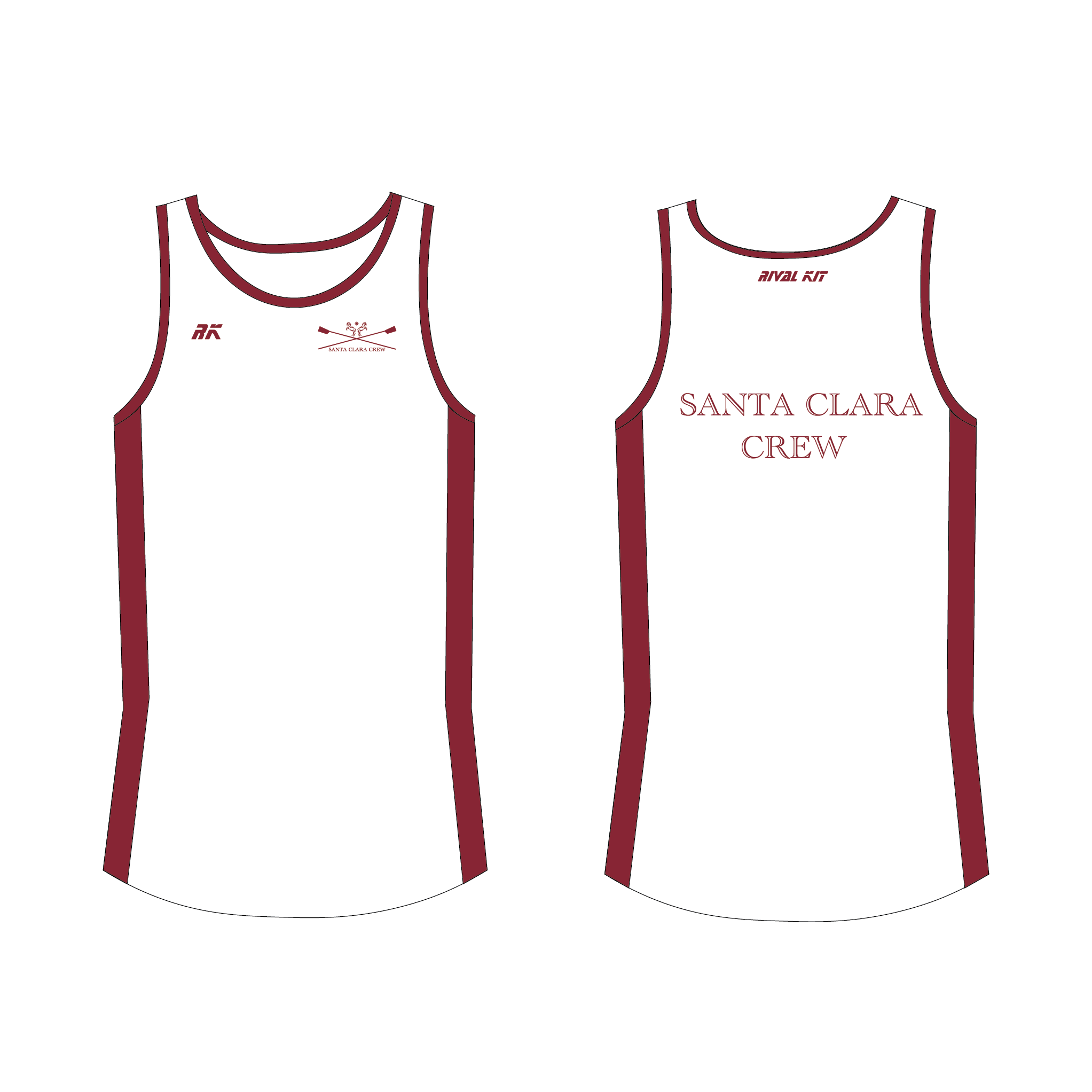 SANTA CARLA Rowing Gym Vest