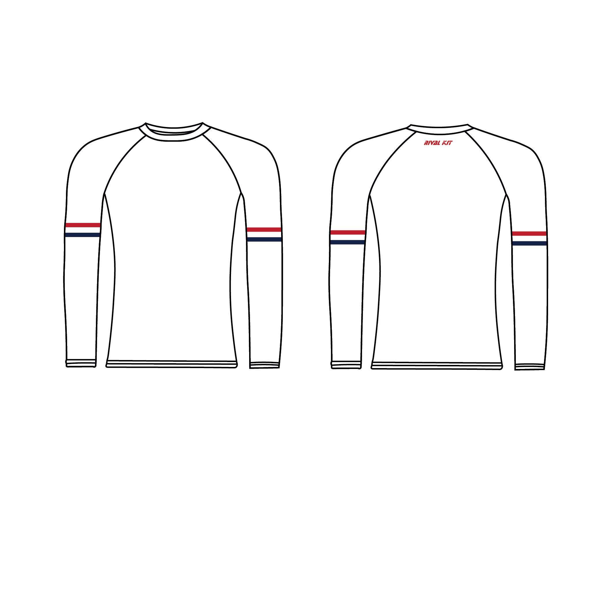 Lake Lanier Stripe Long Sleeve Base-Layer
