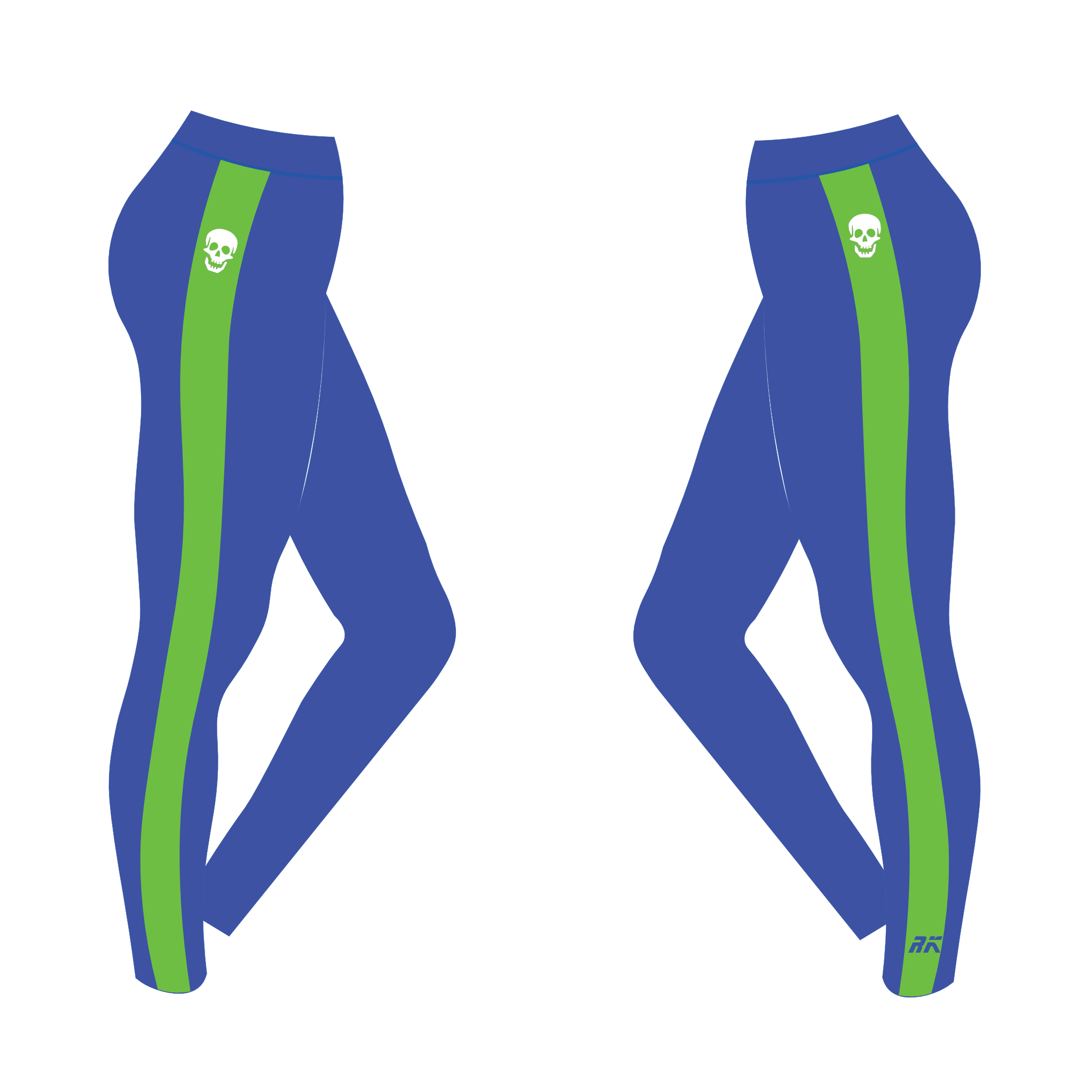 Tampa Athletic Club BLUE Leggings