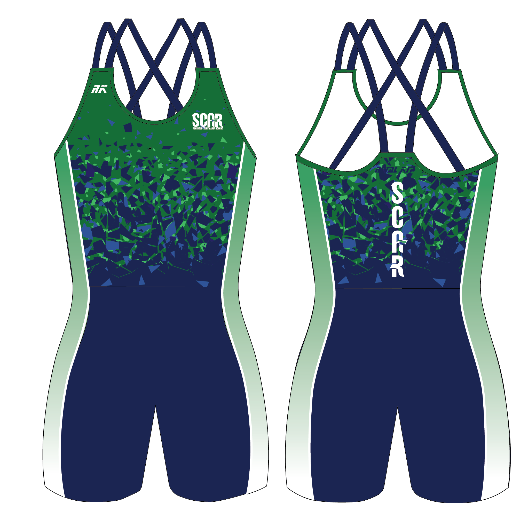 SCAR Rowing Patterned Training Strappy AIO