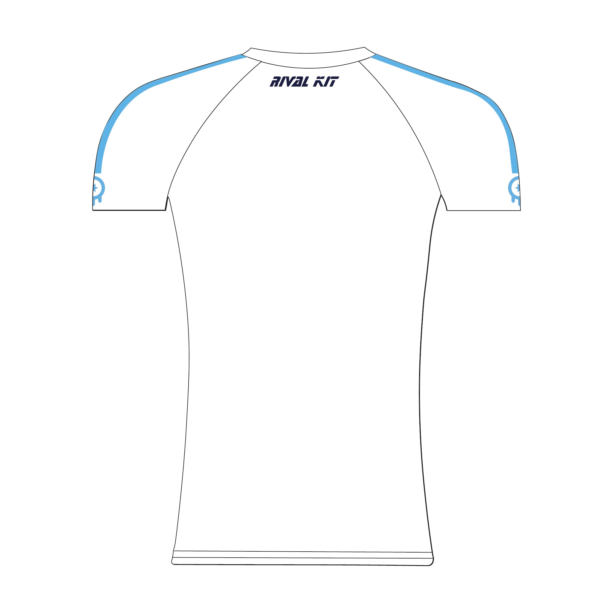Tulsa Youth Rowing White Short Sleeve Base-Layer