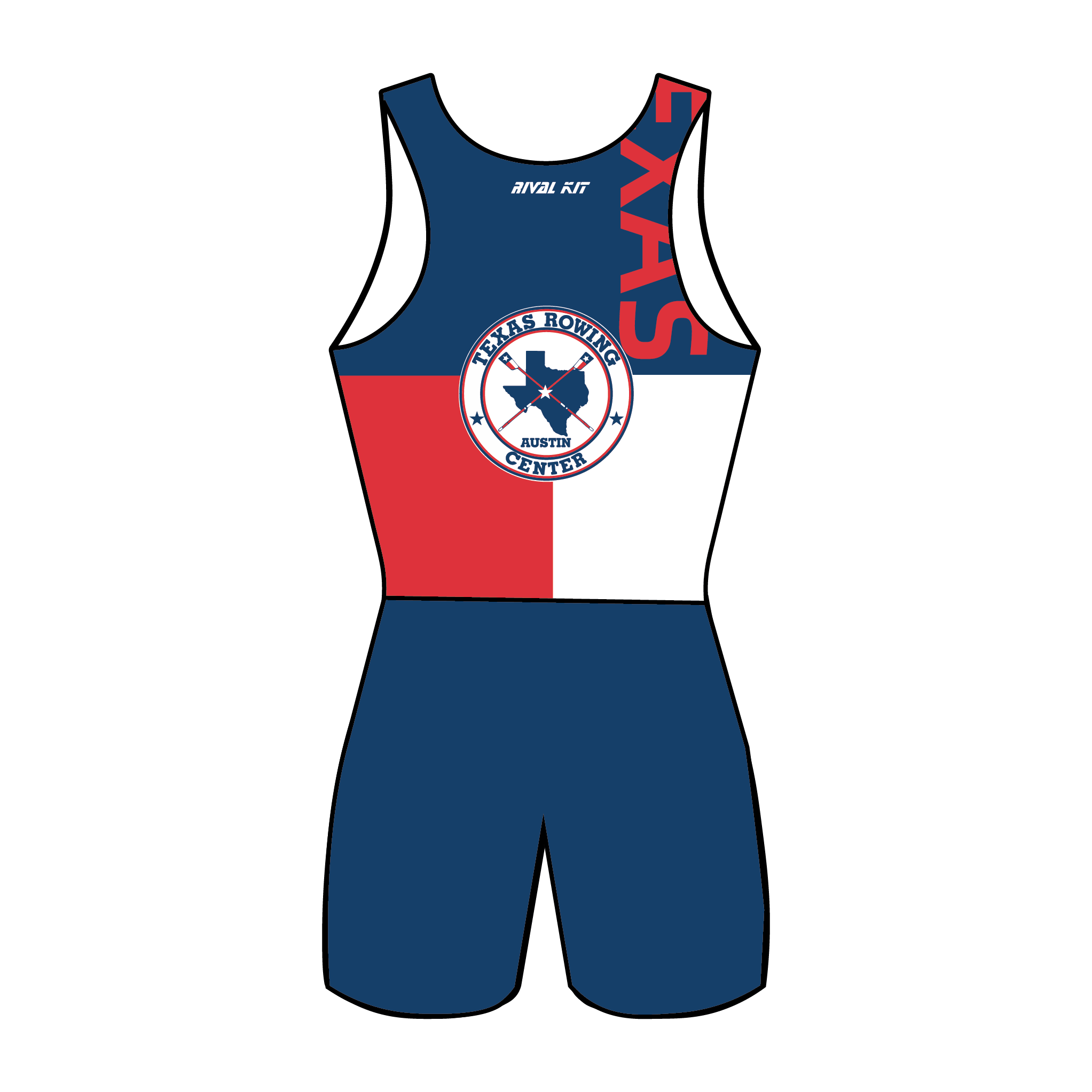 Texas Rowing Center Texas Flag AIO