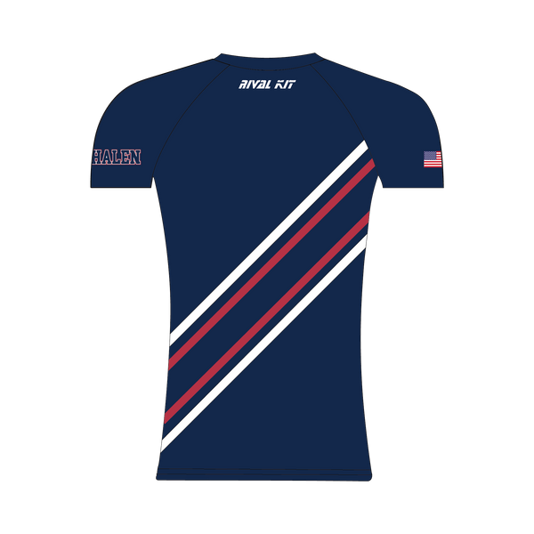 Lake Phalen Rowing Short Sleeve Navy Base-Layer