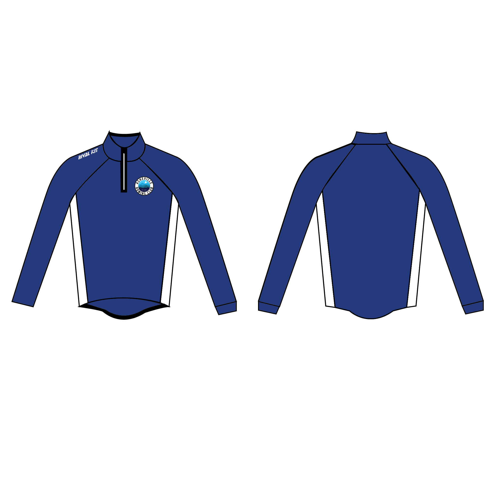 Asheville Rowing Club Splash Jacket